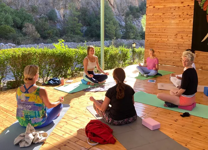 Women's circle opening ceremony