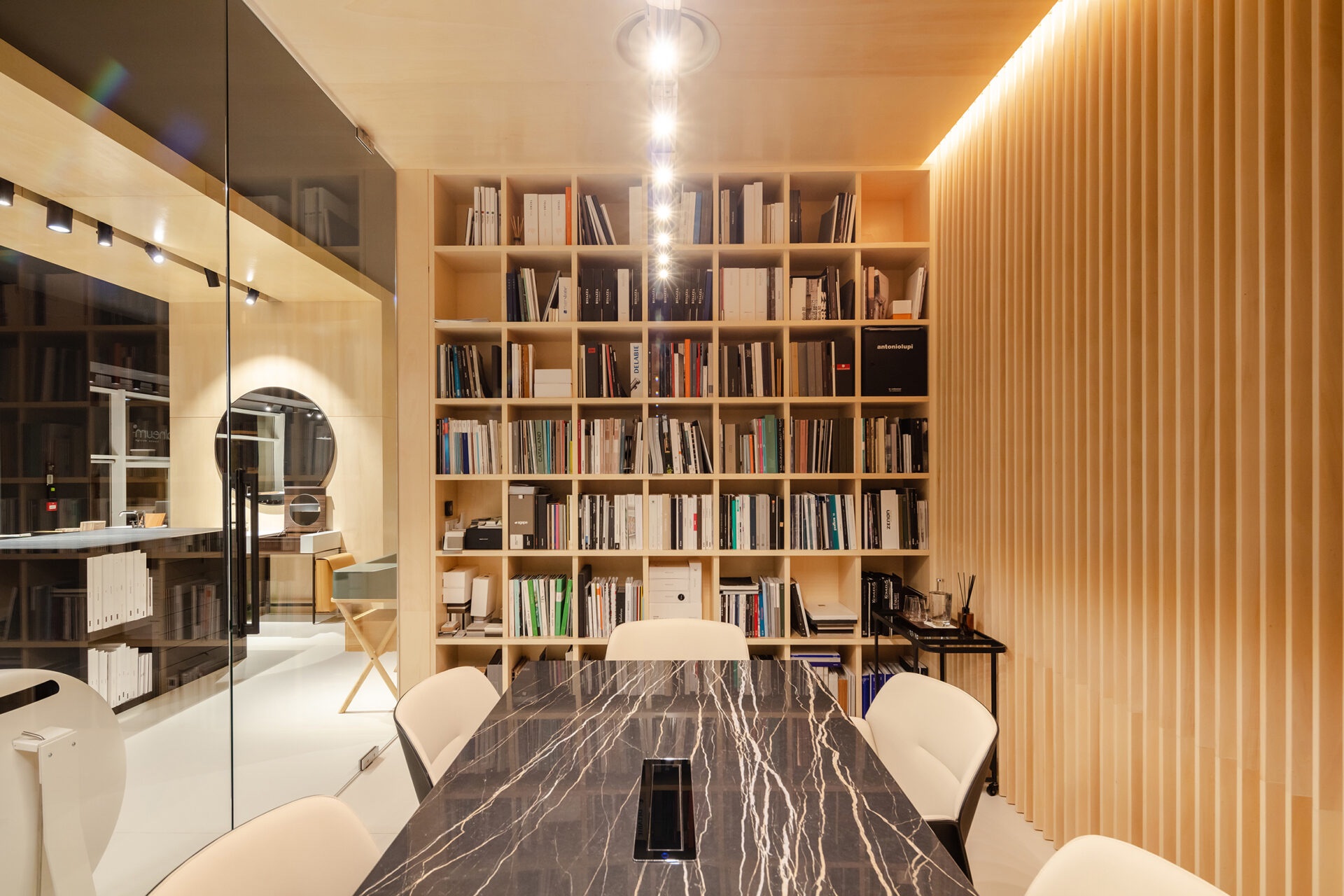 Sala de reuniões showroom Balneum