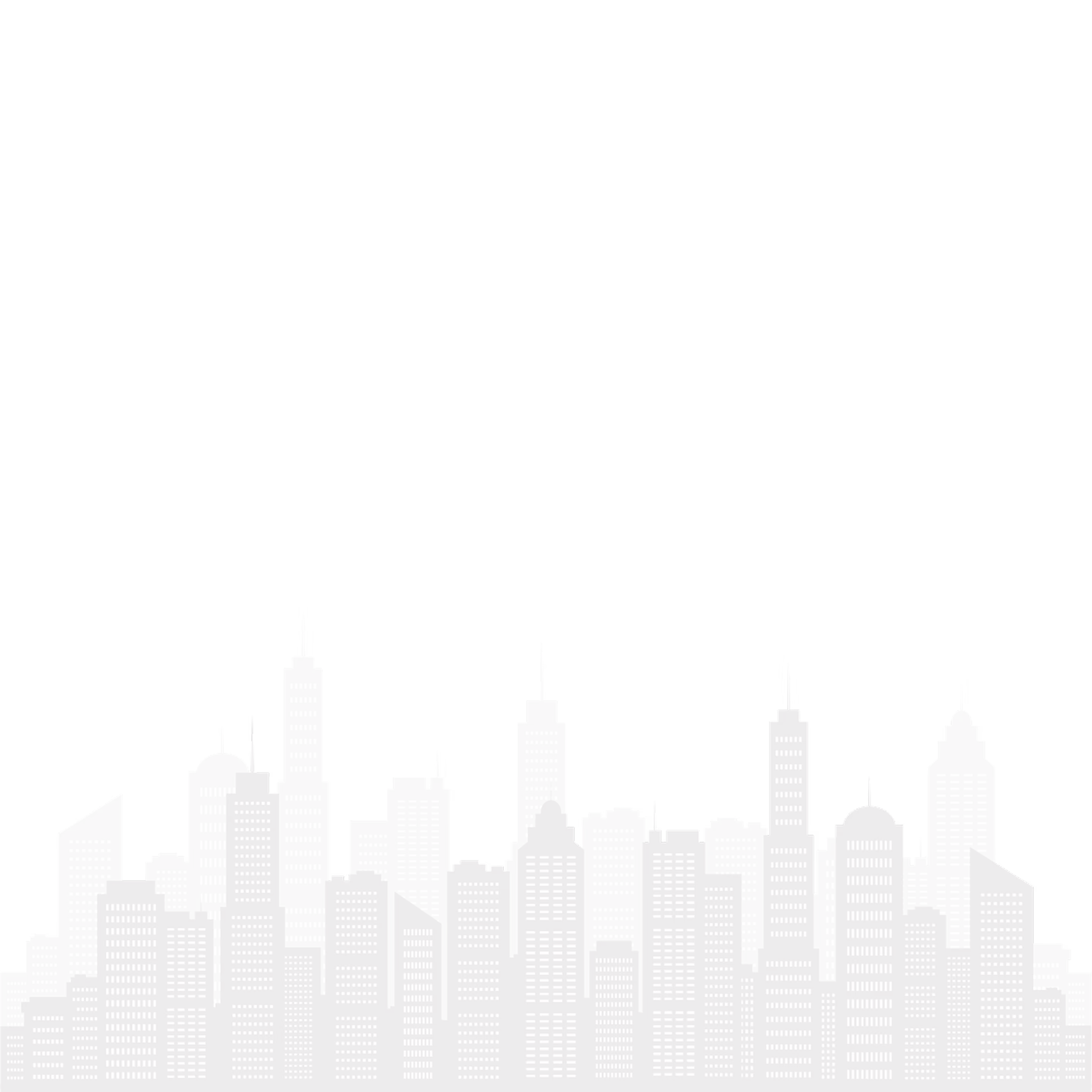 Sylwetka miejskiego krajobrazu z wysokimi biurowcami