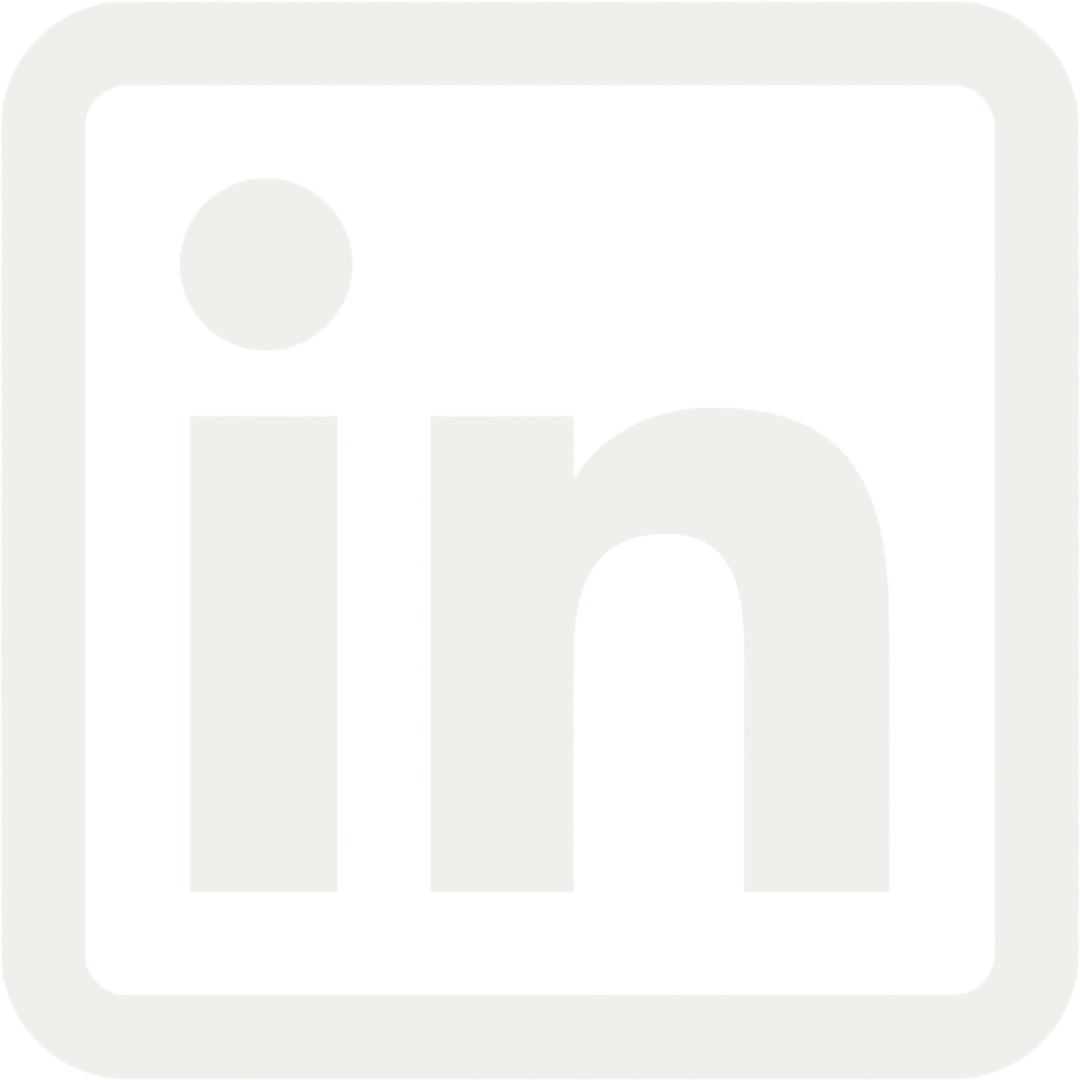 LinkedIn social media platform logo.