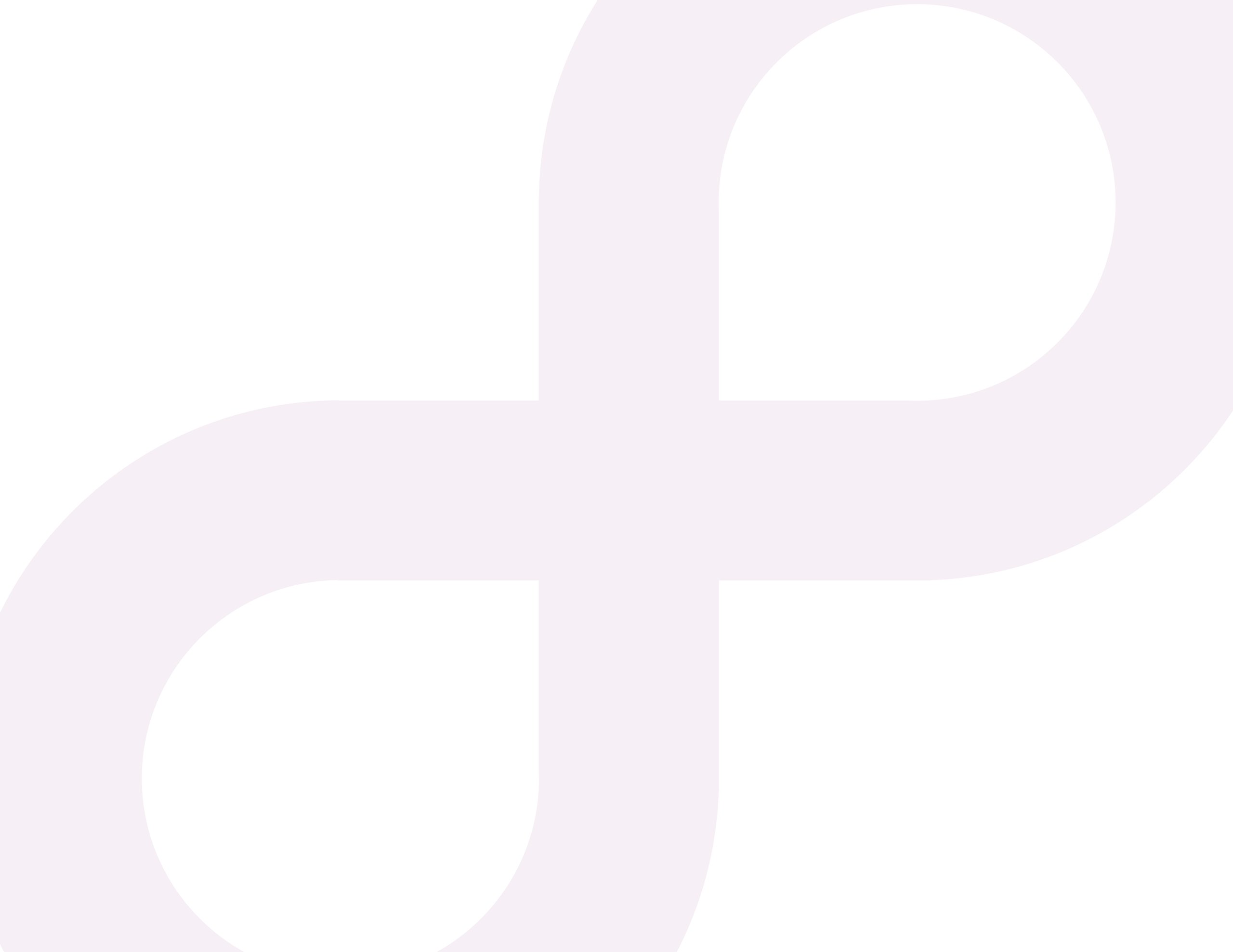 Abstract light blue geometric shape with two rounded loops on a white background.