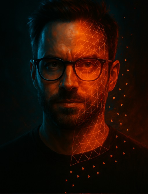 [headshot] image of satisfied student using a laptop