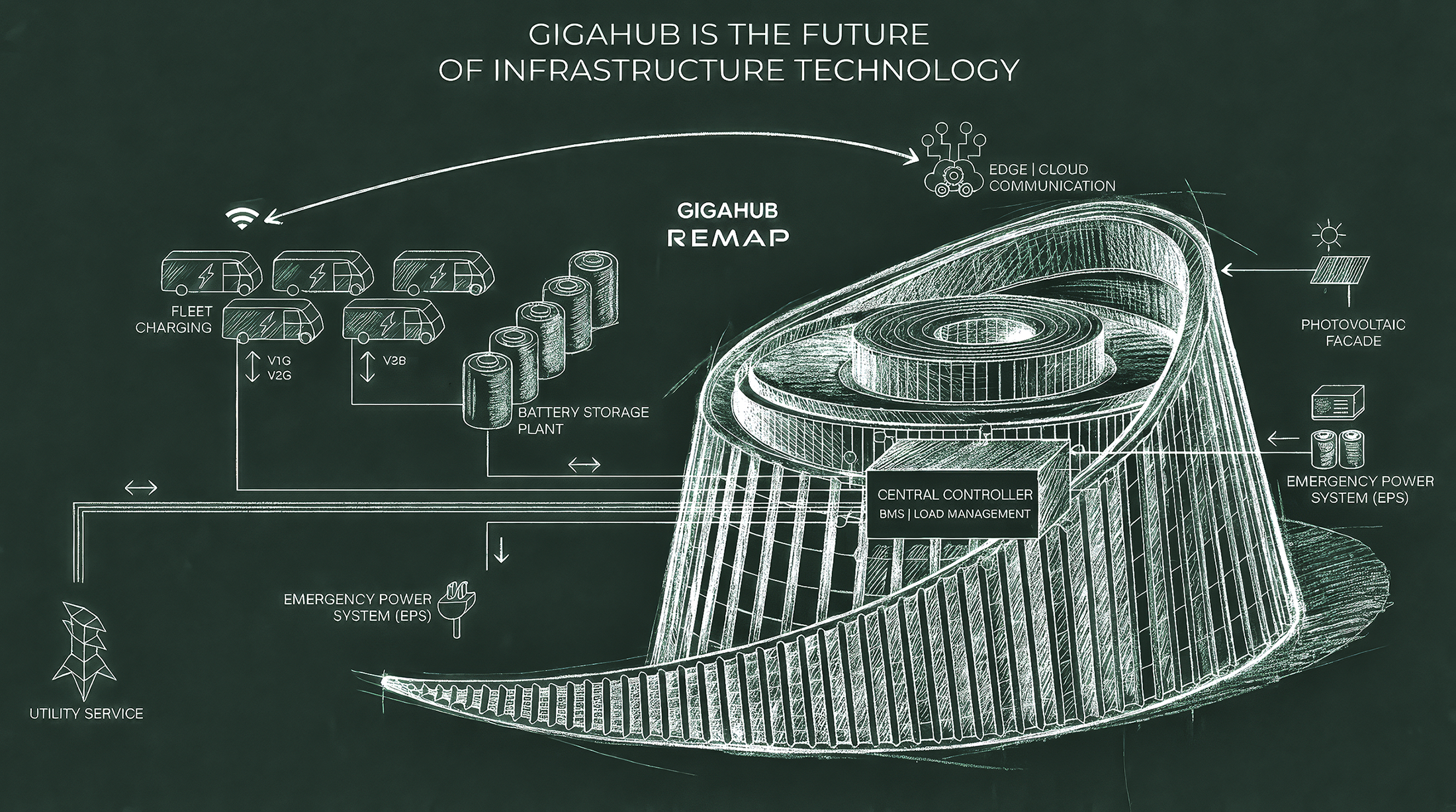 REMAP GIGAHUB EV Fleet Hub