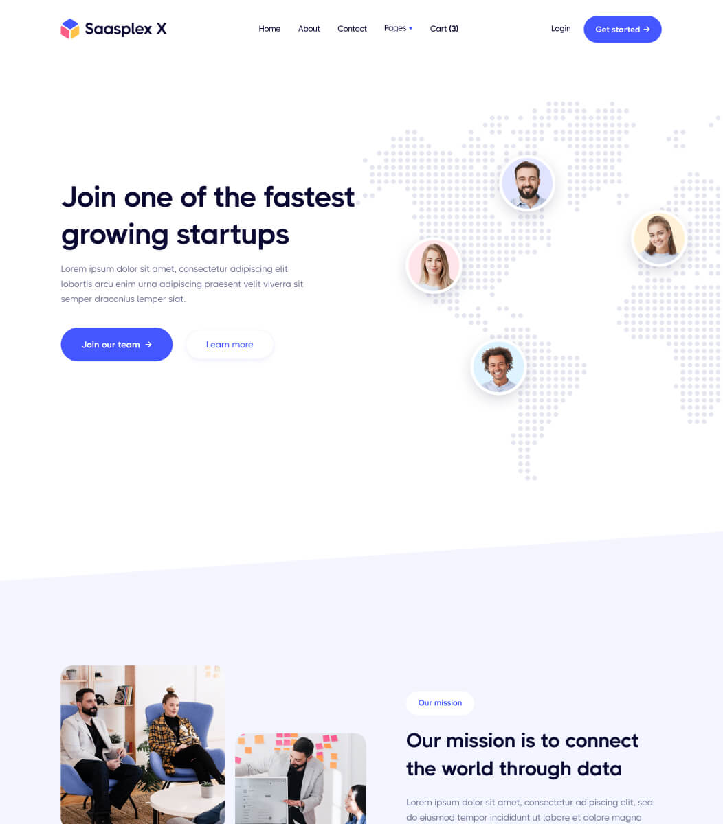 Careers - Saasplex X Webflow Template