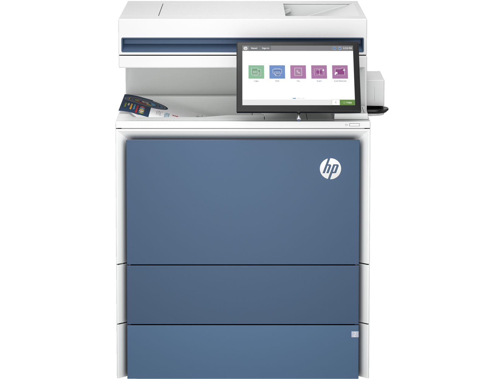 HP LaserJet Managed MFP E731 Series
