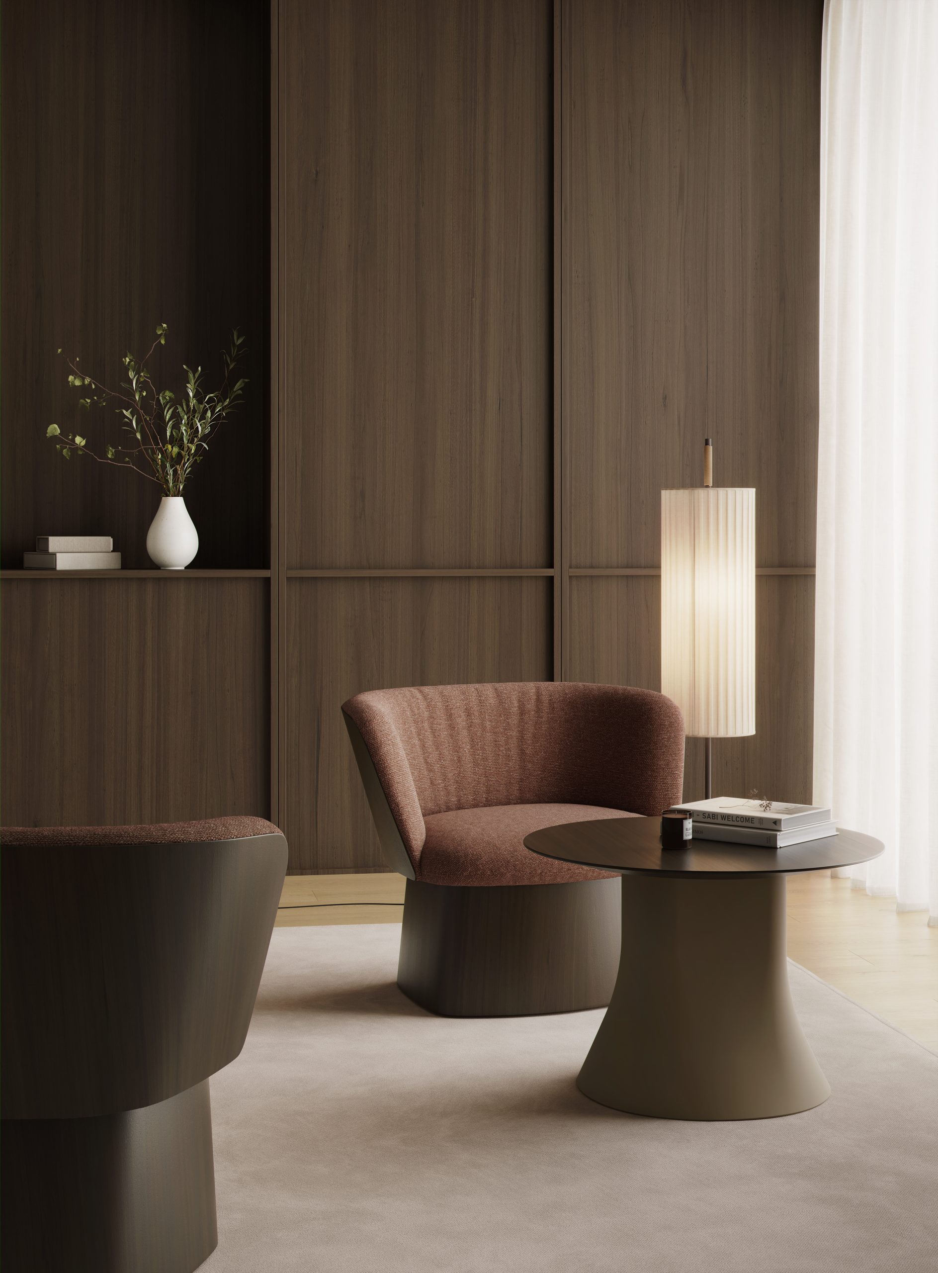 Manto lounge seating in a comfortable bank waiting area