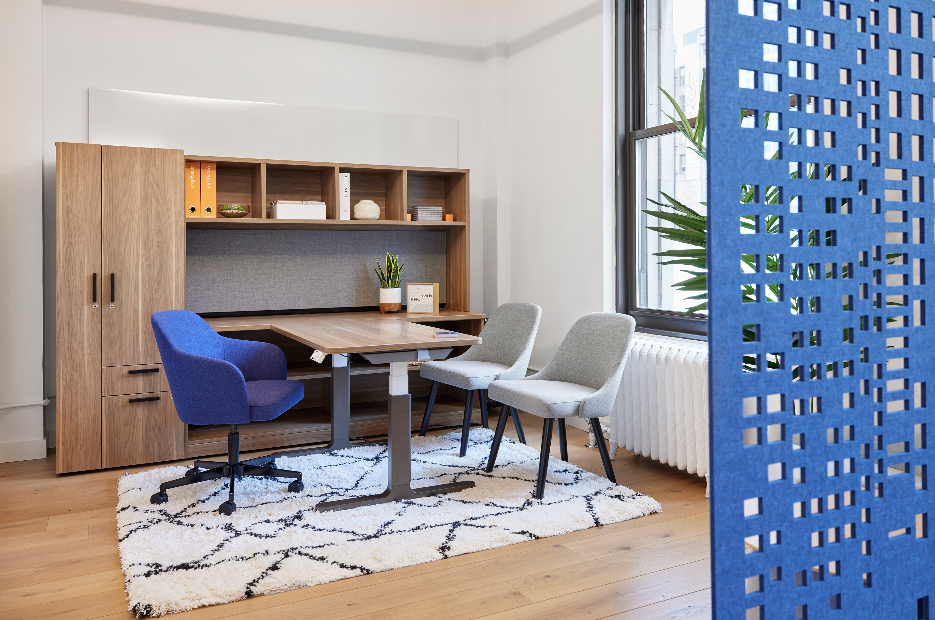 3F acoustic hanging panels improving sound control in bank branches