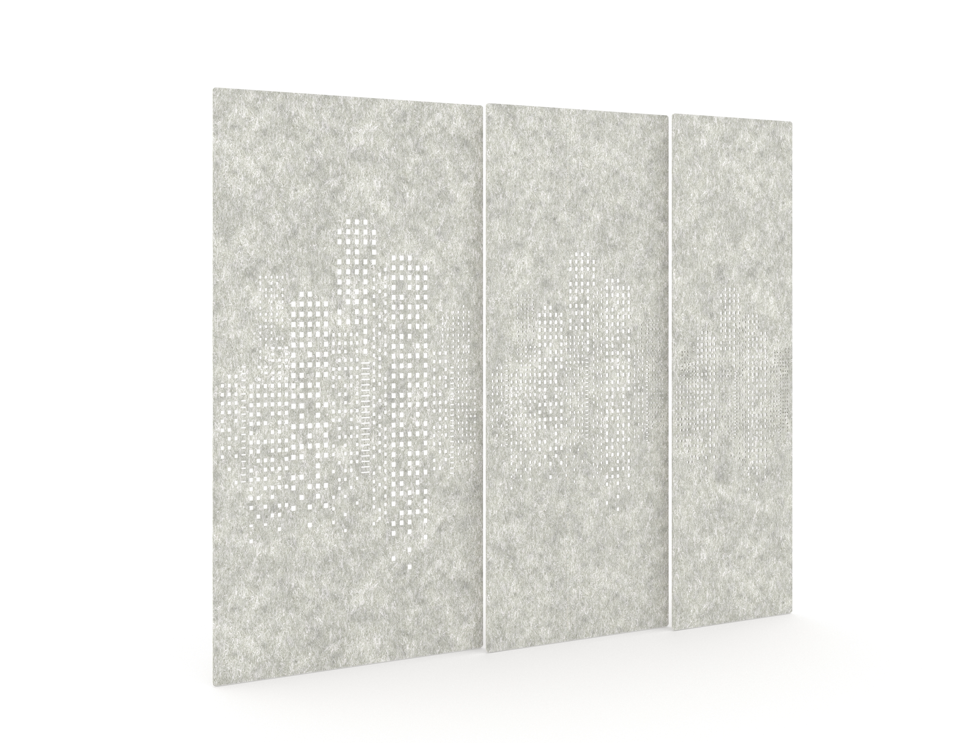 3F acoustic hanging panels improving sound control in bank branches