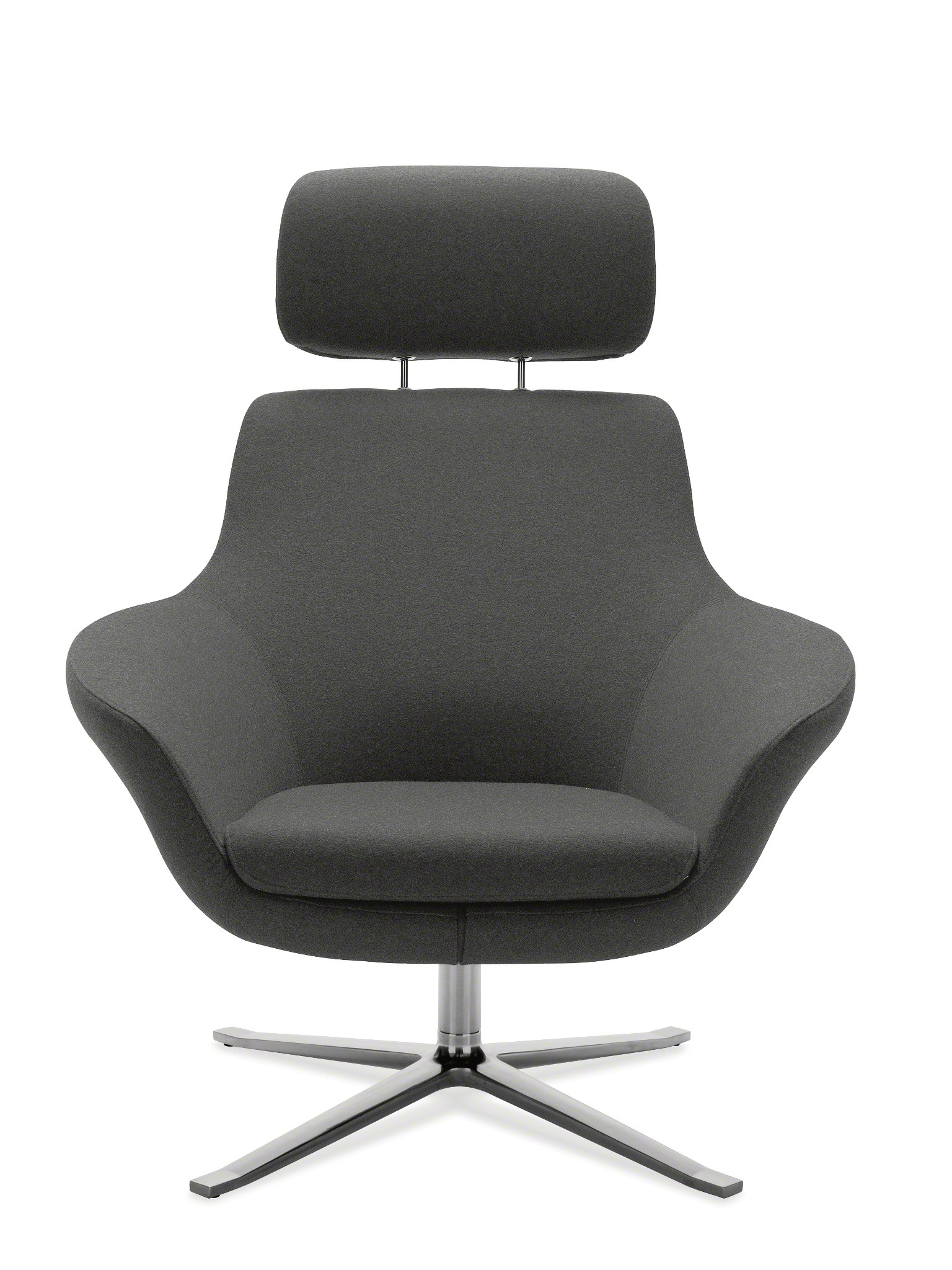 Bob lounge chair in a sophisticated law firm reception area