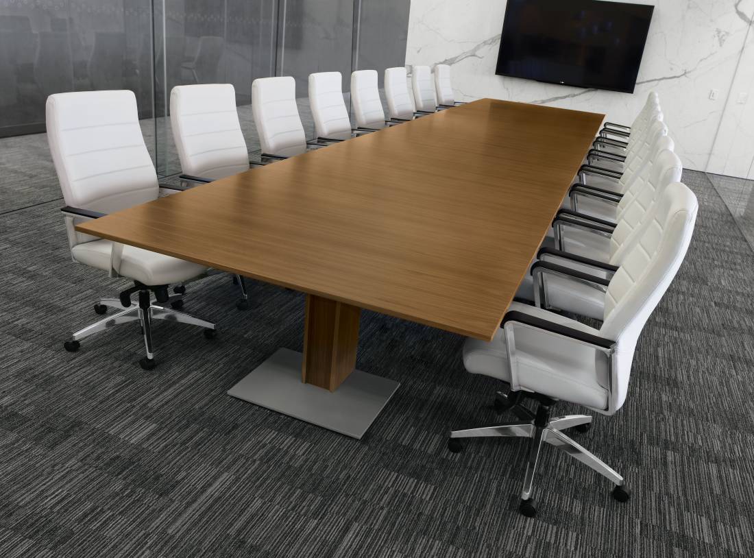 Luray conference chair in a modern law firm meeting room