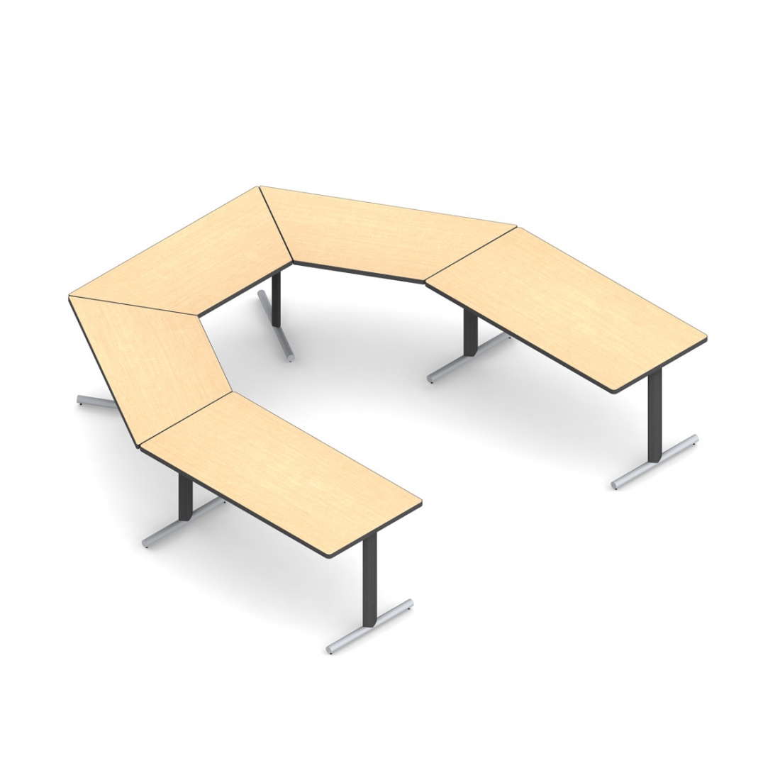 Connectables conference tables in a modern law firm meeting room