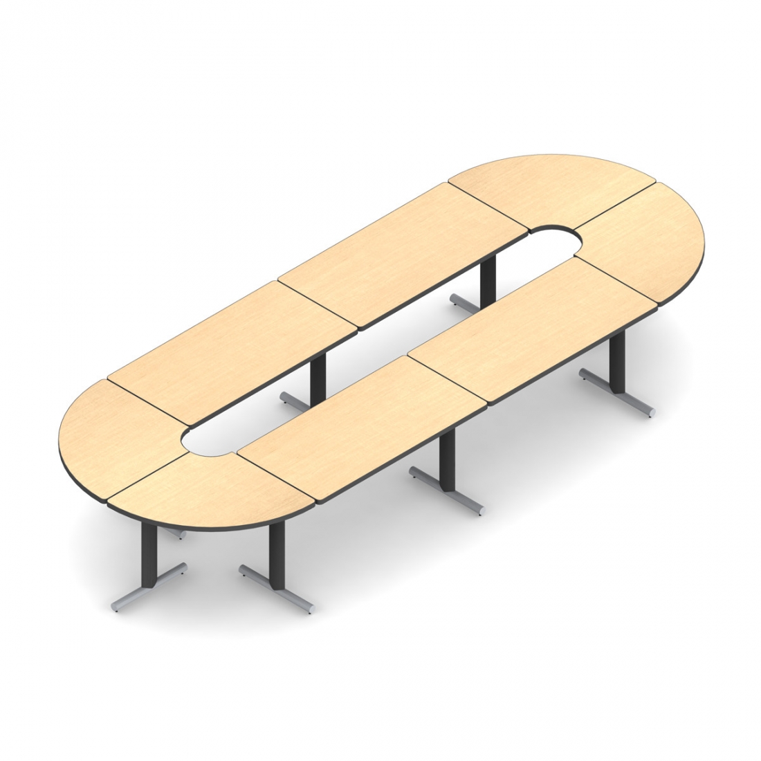 Connectables conference tables in a modern law firm meeting room