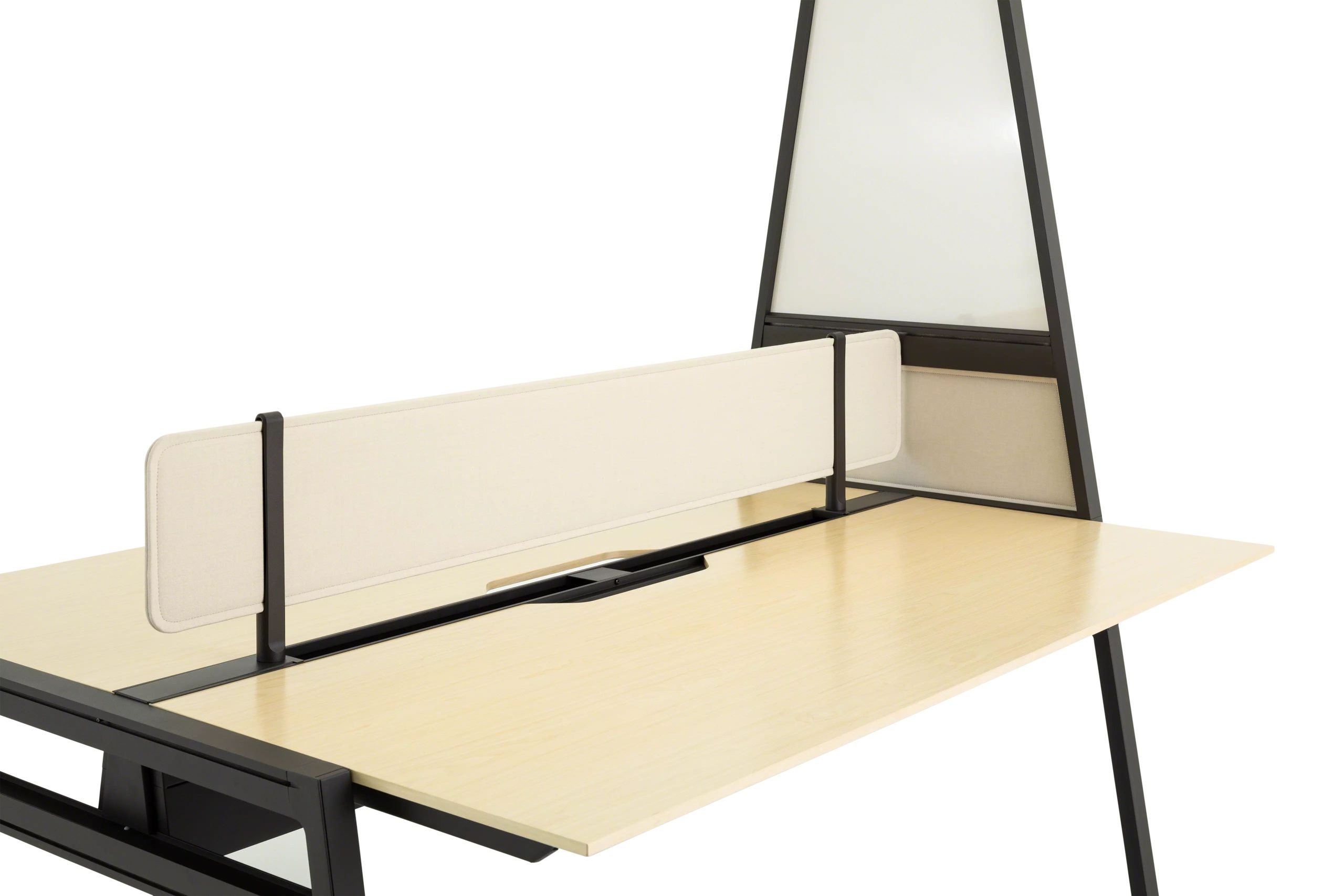 Steelcase Bivi tackable screen for desk privacy and collaboration