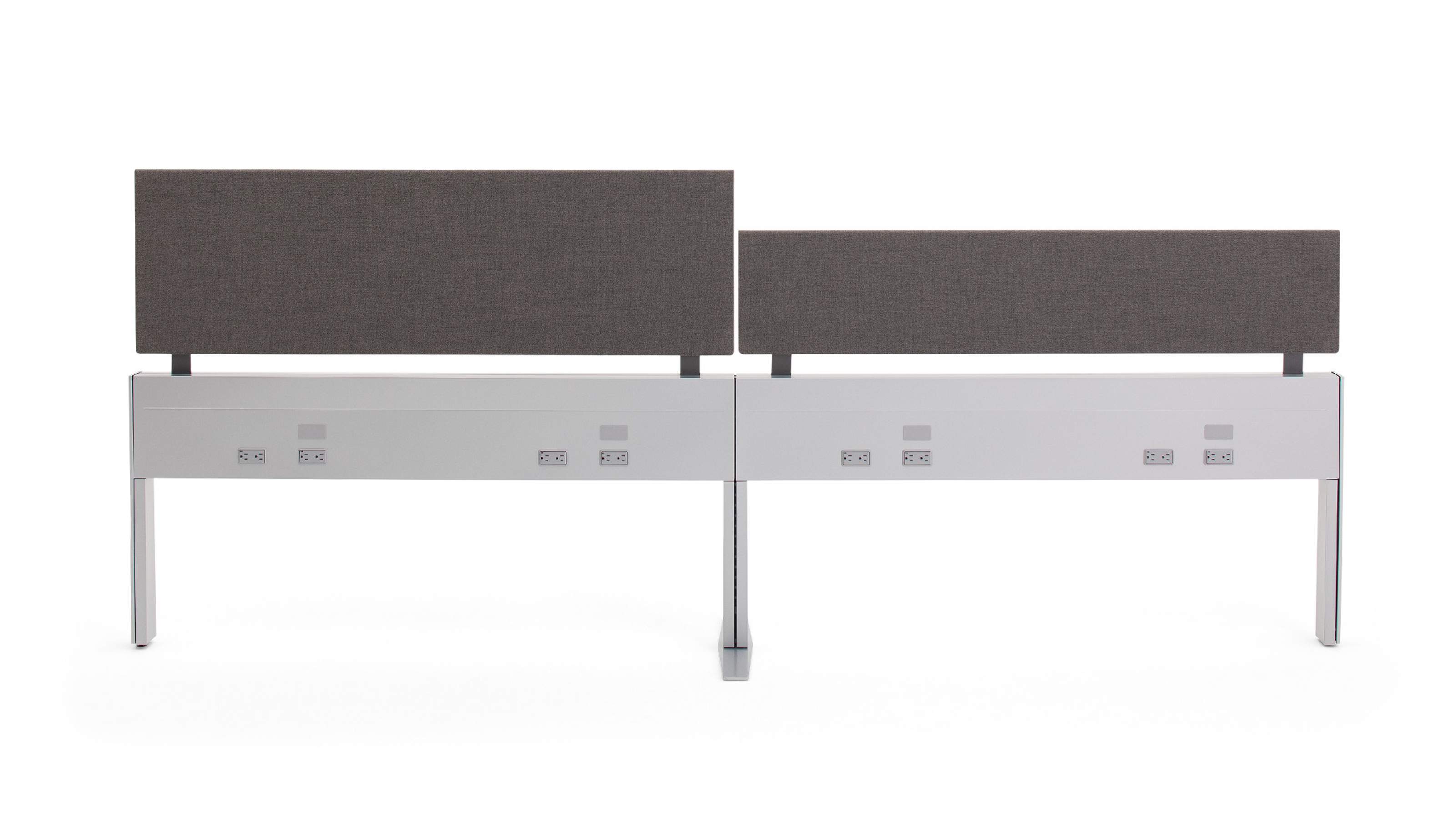 Answer Fence workstation system for modern workplace environments