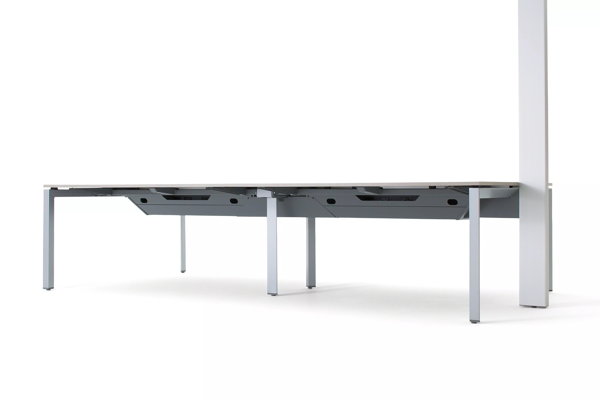 FrameOne benching workstation system for open office environments