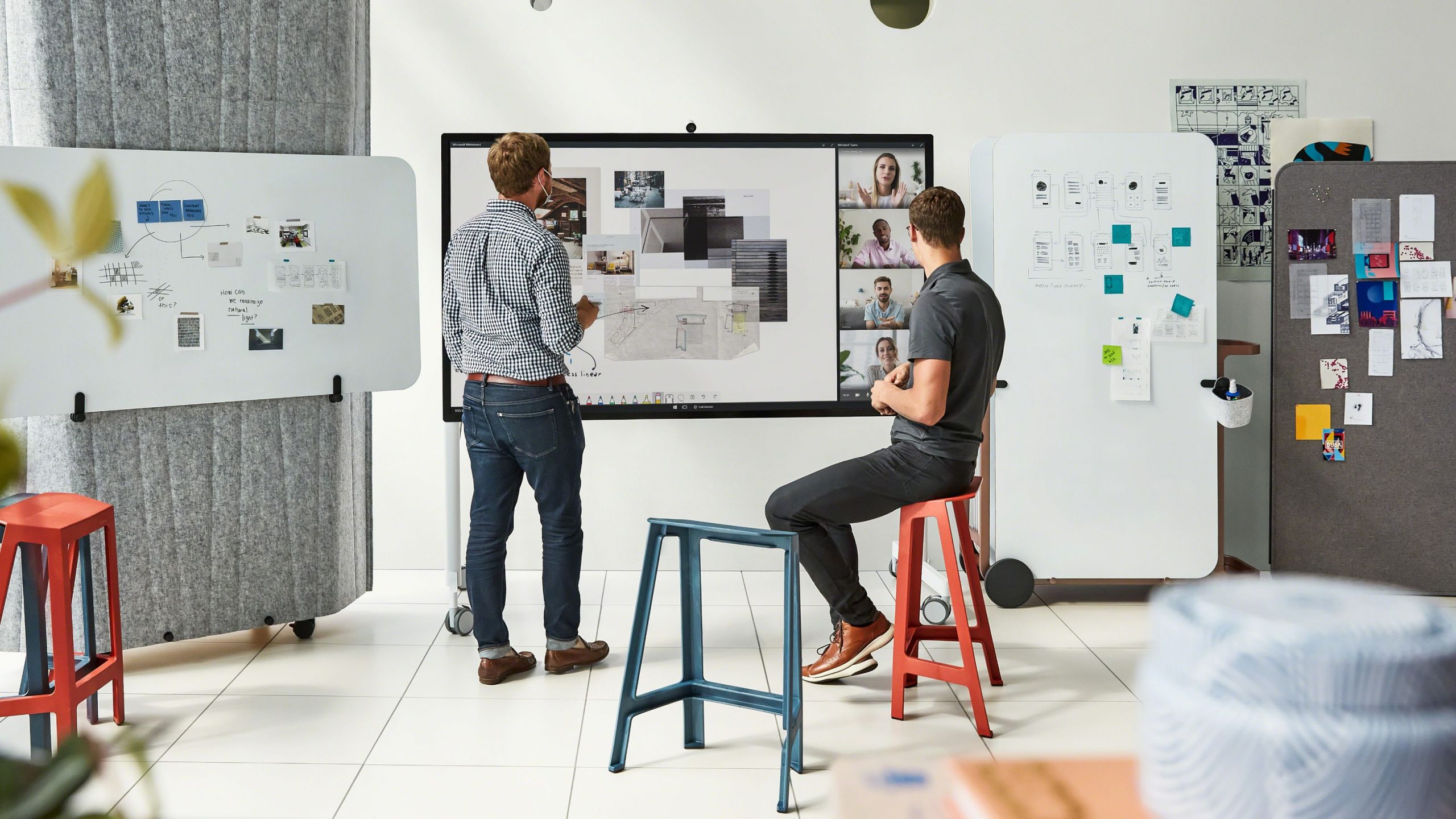 Evolve modular seating for collaborative workplace environments