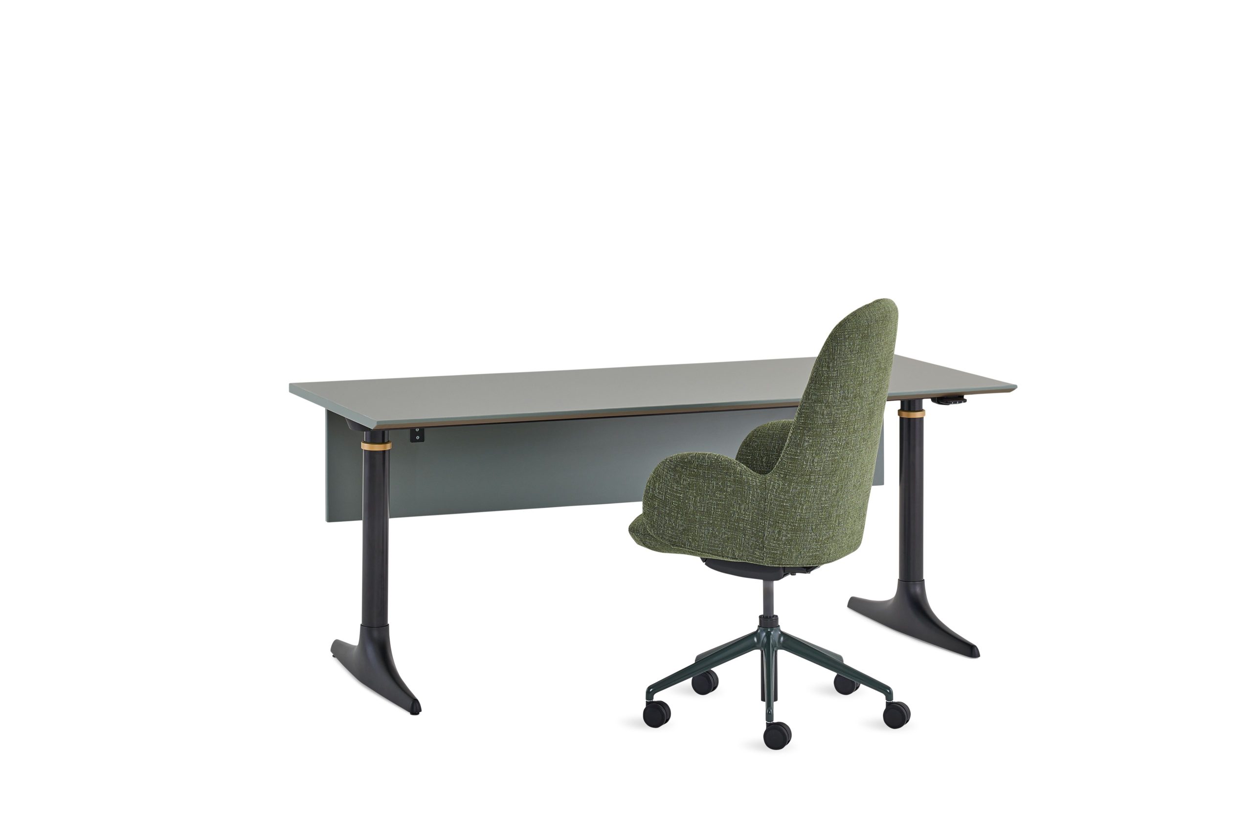 West Elm Work Sutton height adjustable desk for ergonomic workplaces