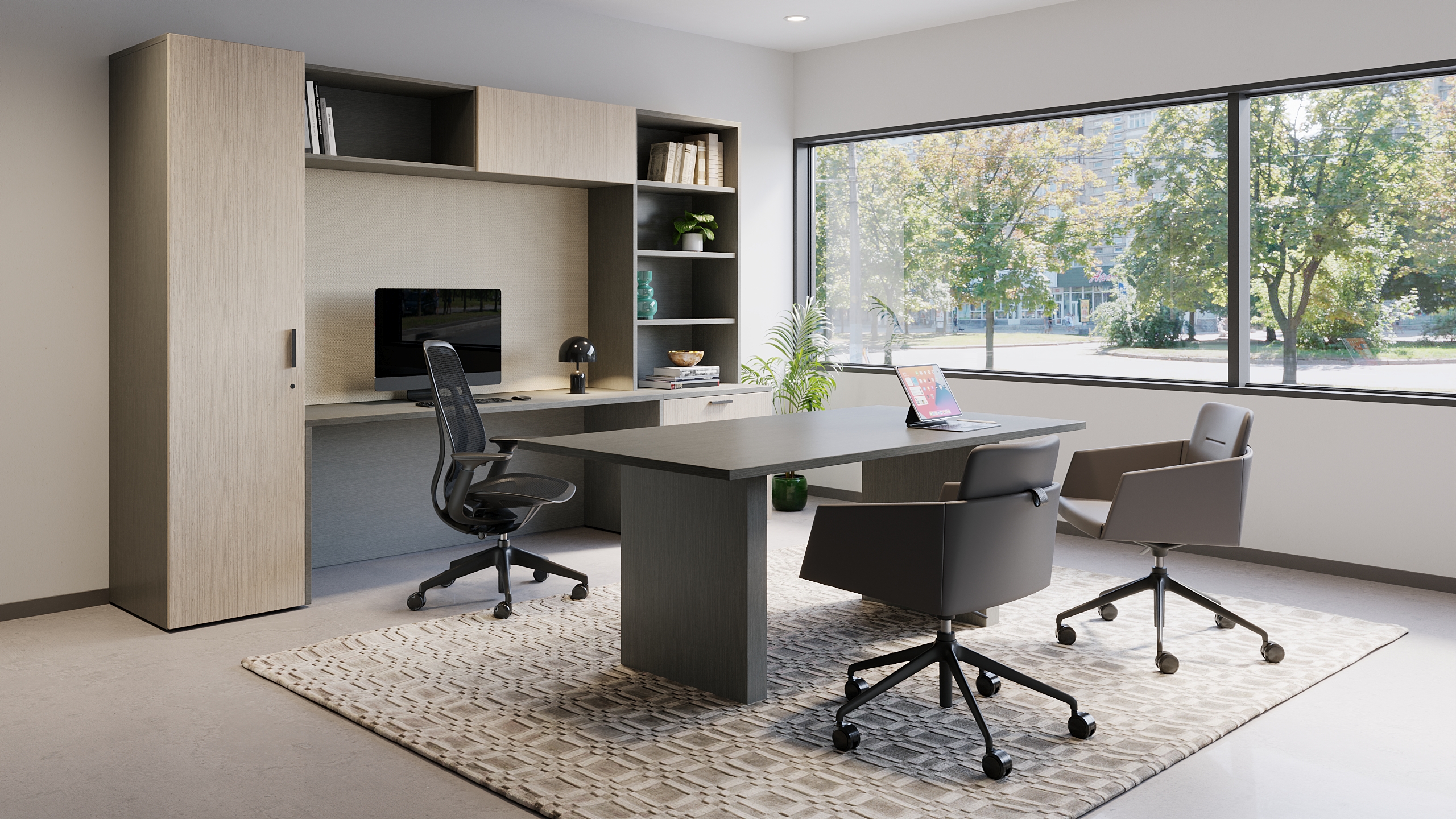 Currency workstation system for modern office environments