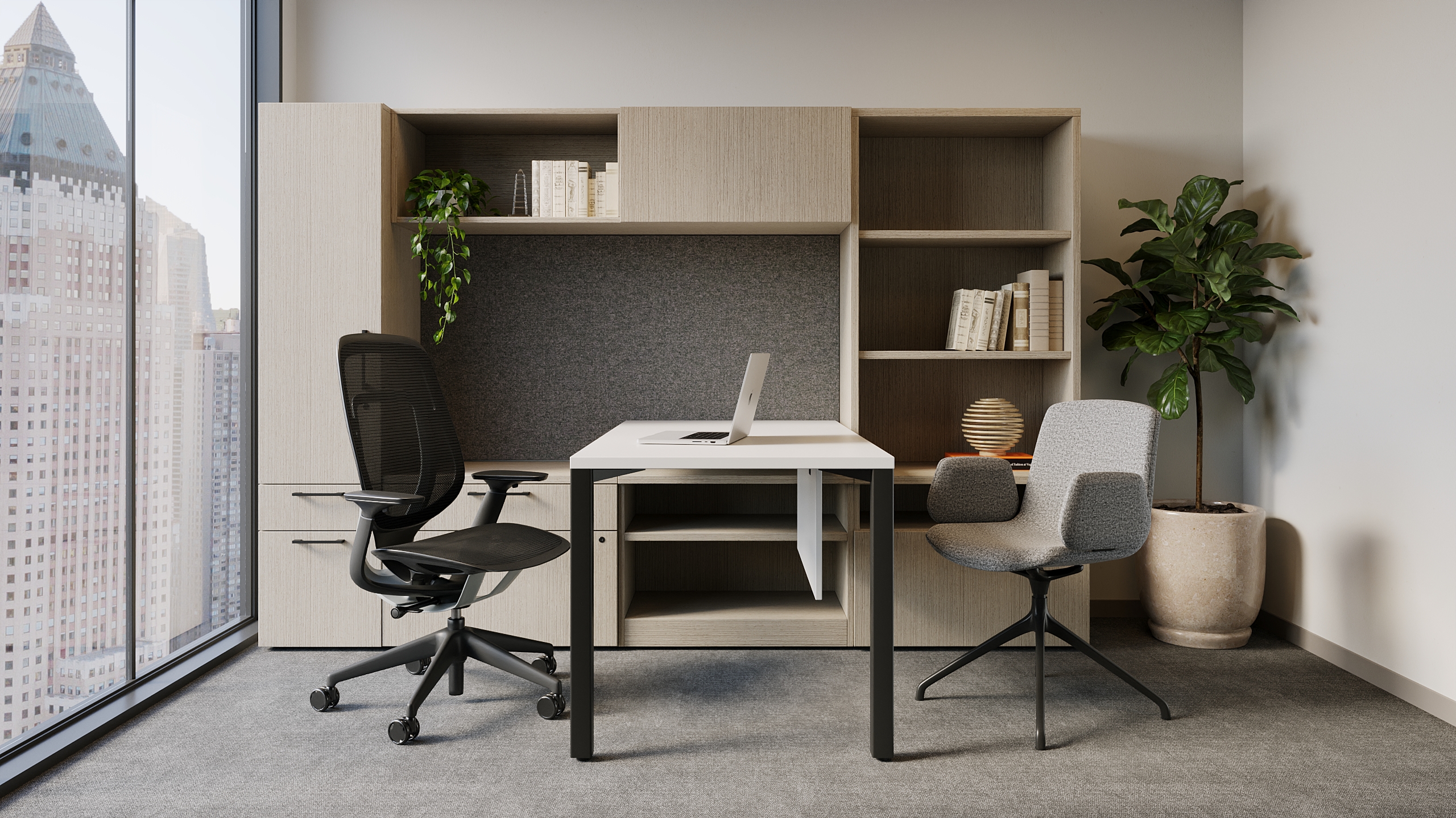 Currency workstation system for modern office environments