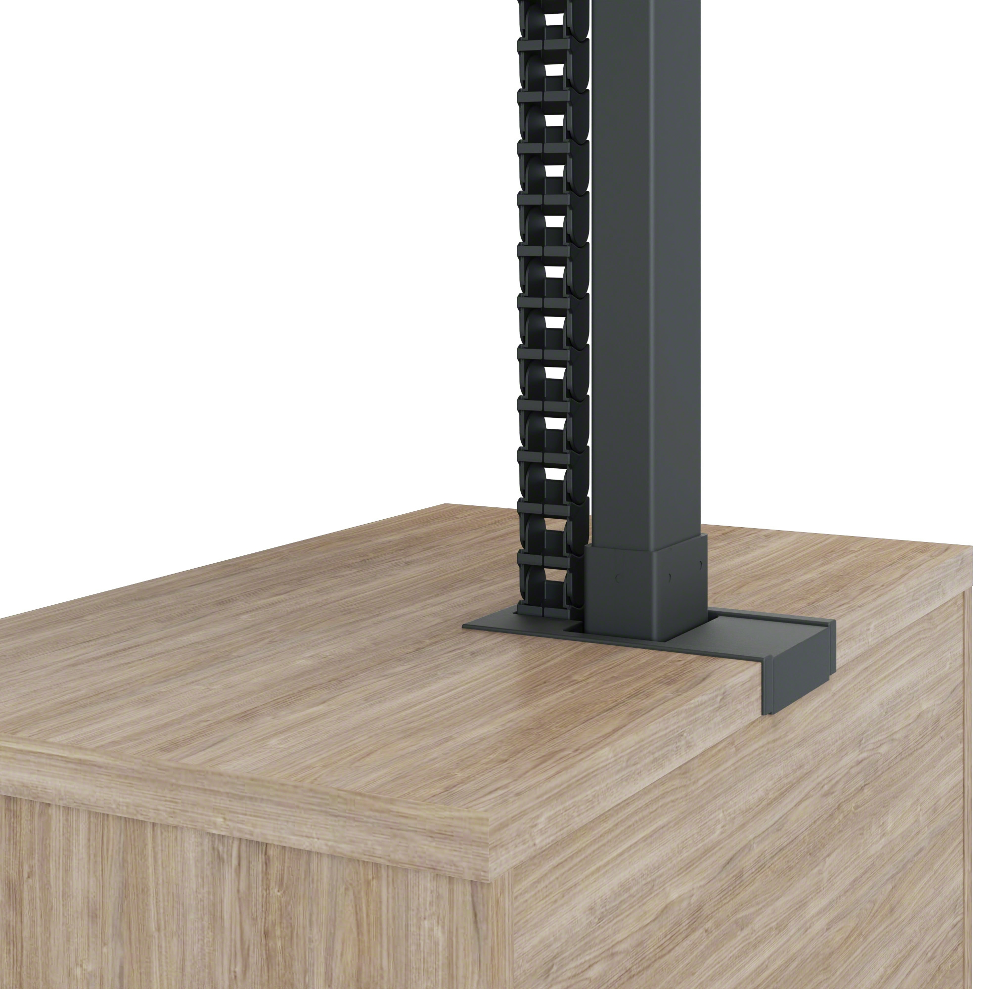 Slim-Leg height adjustable desk for ergonomic workplace environments