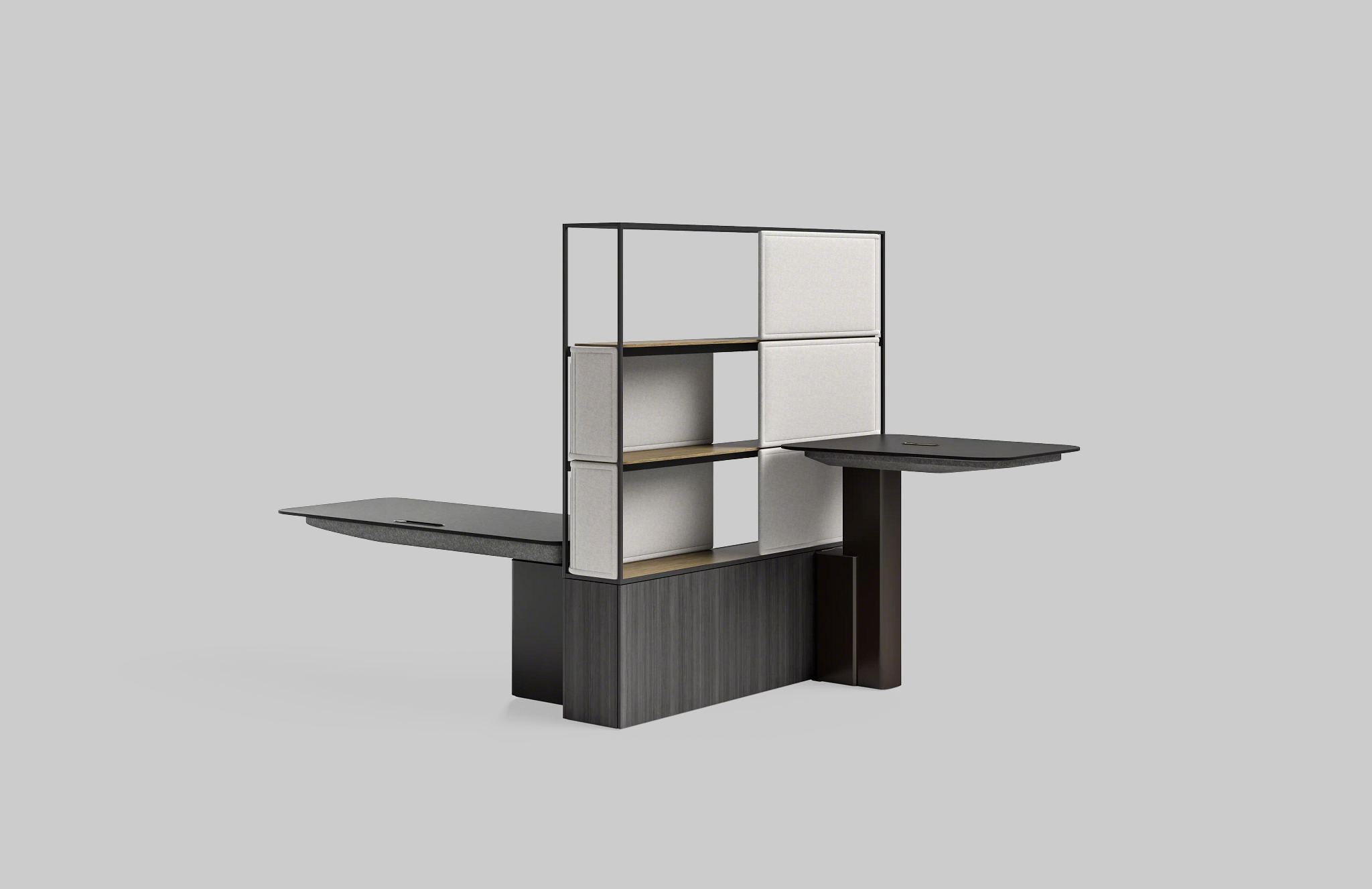 Mackinac private office furniture system for executive workplaces