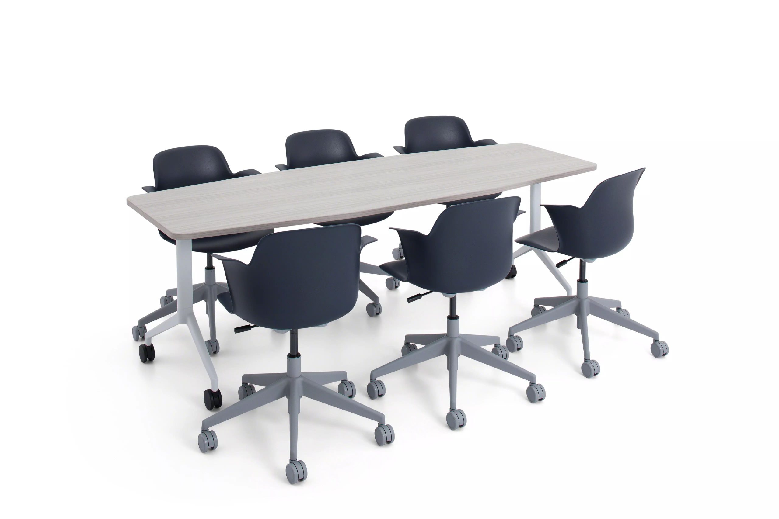 FrameOne benching workstation system for open office environments