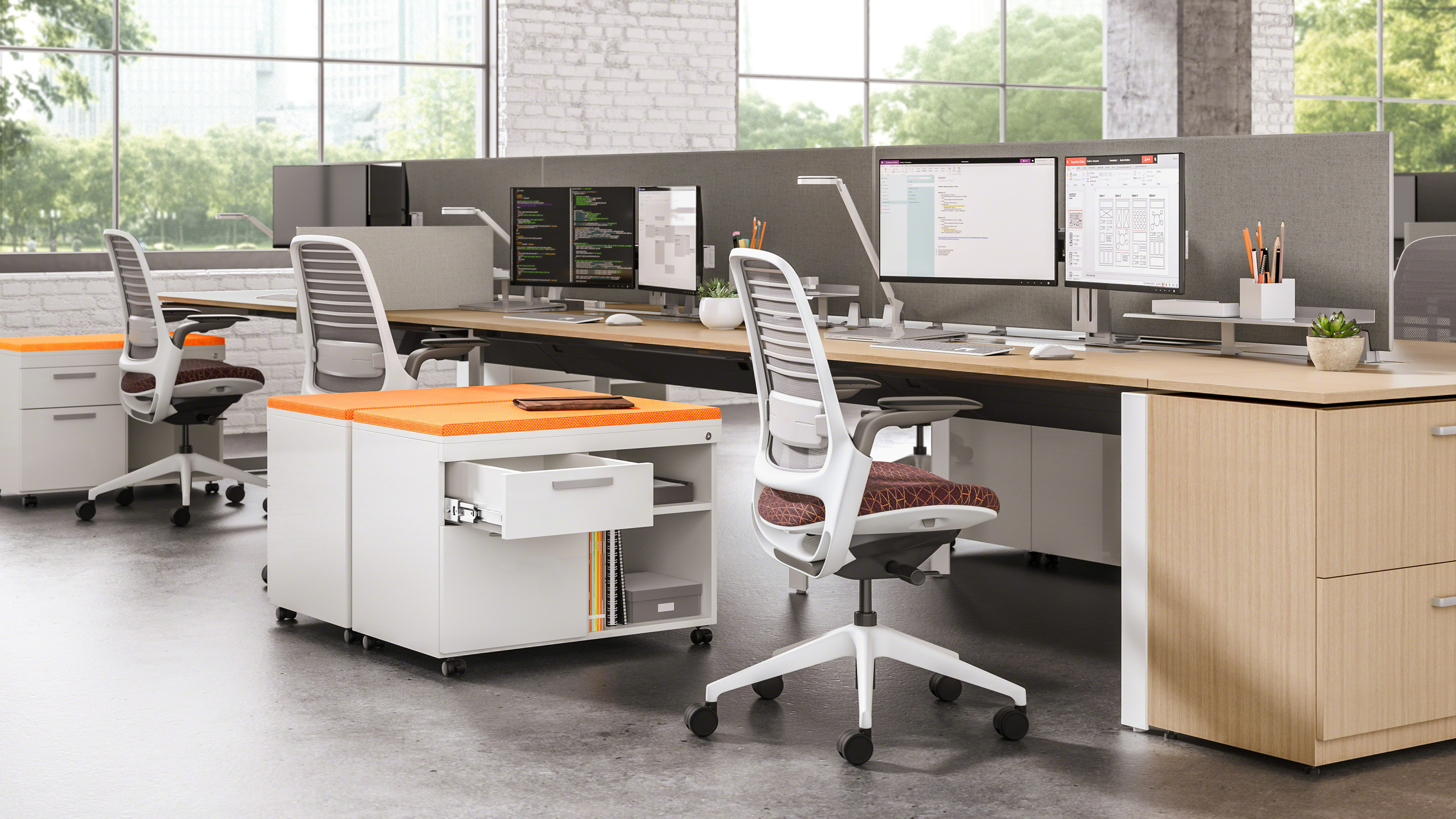 TS Series office storage system for workplace organization