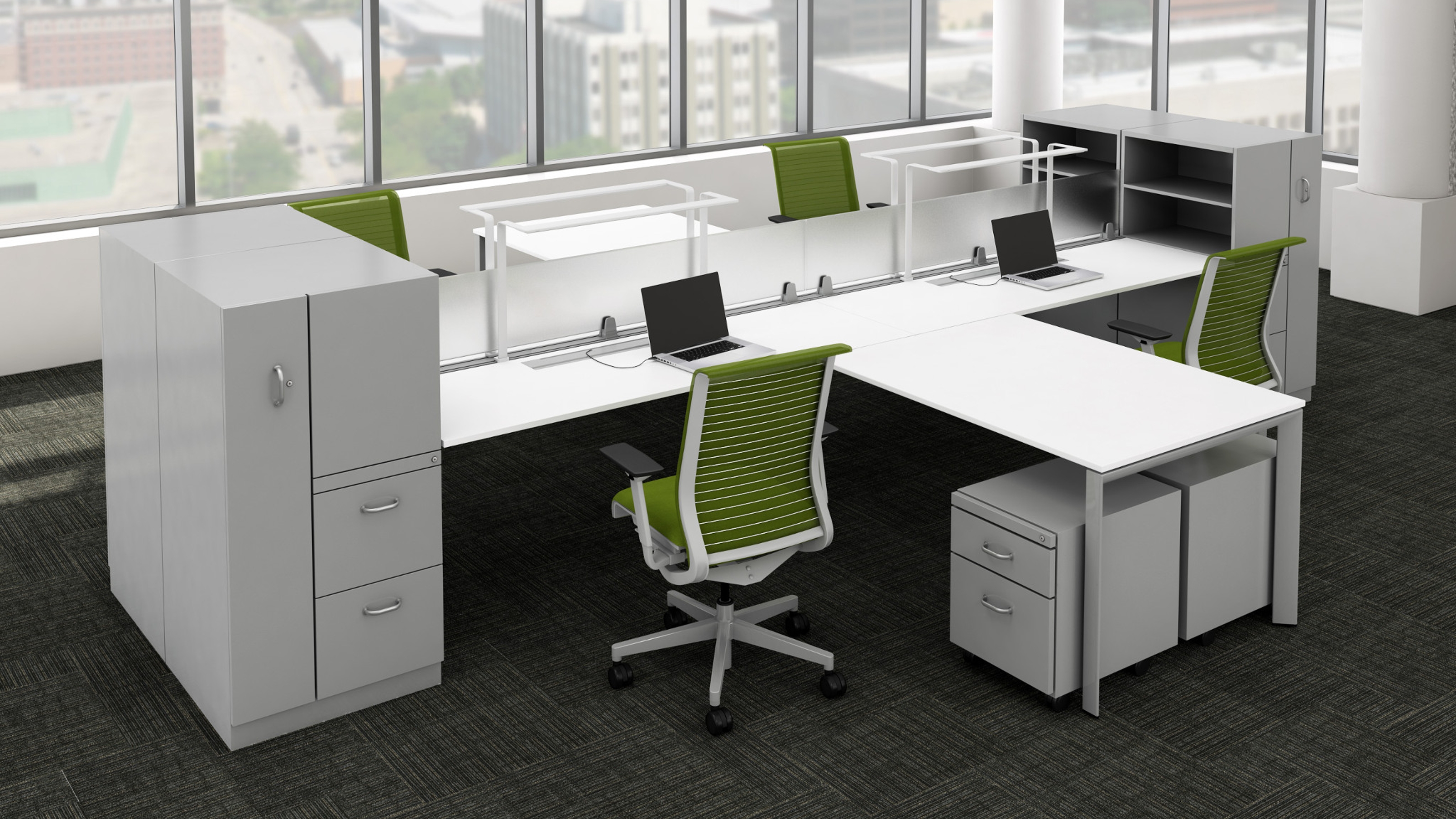 TS Series office storage system for workplace organization