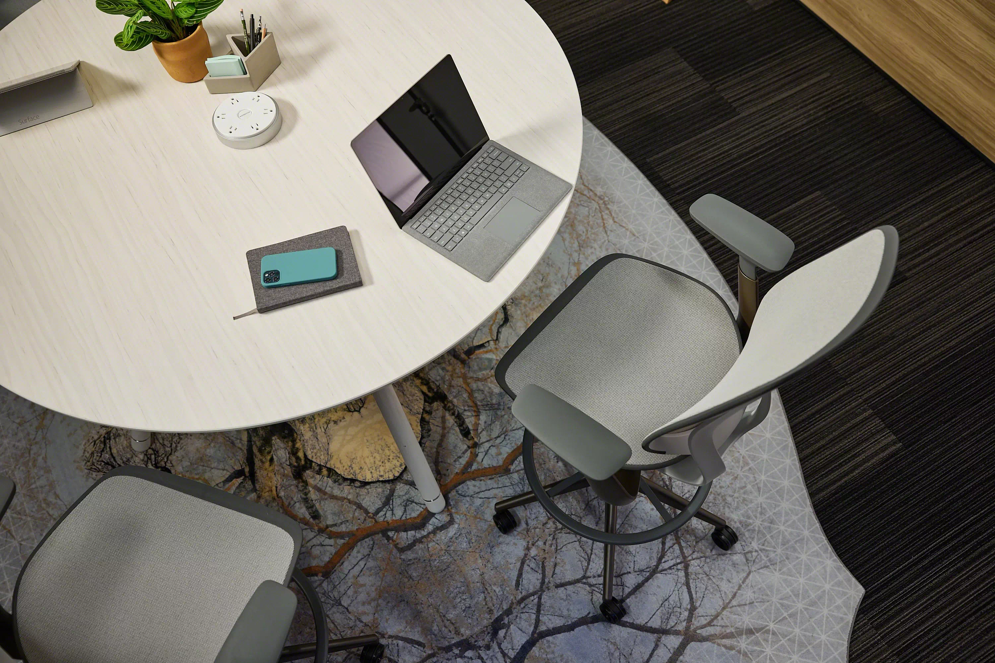 Steelcase Karman ergonomic office chair with lightweight flexible design