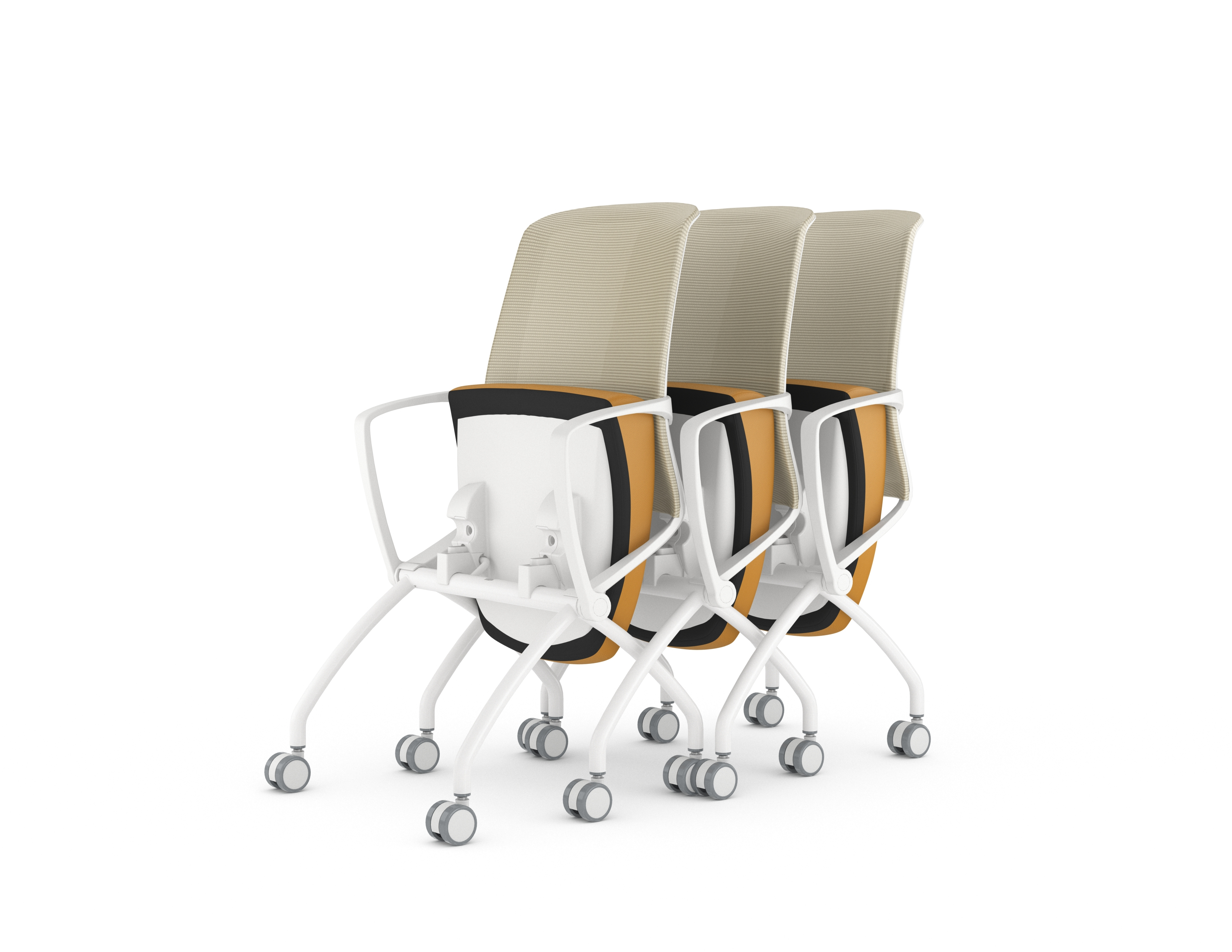 Tizu lounge chair in a modern office breakout or collaboration space