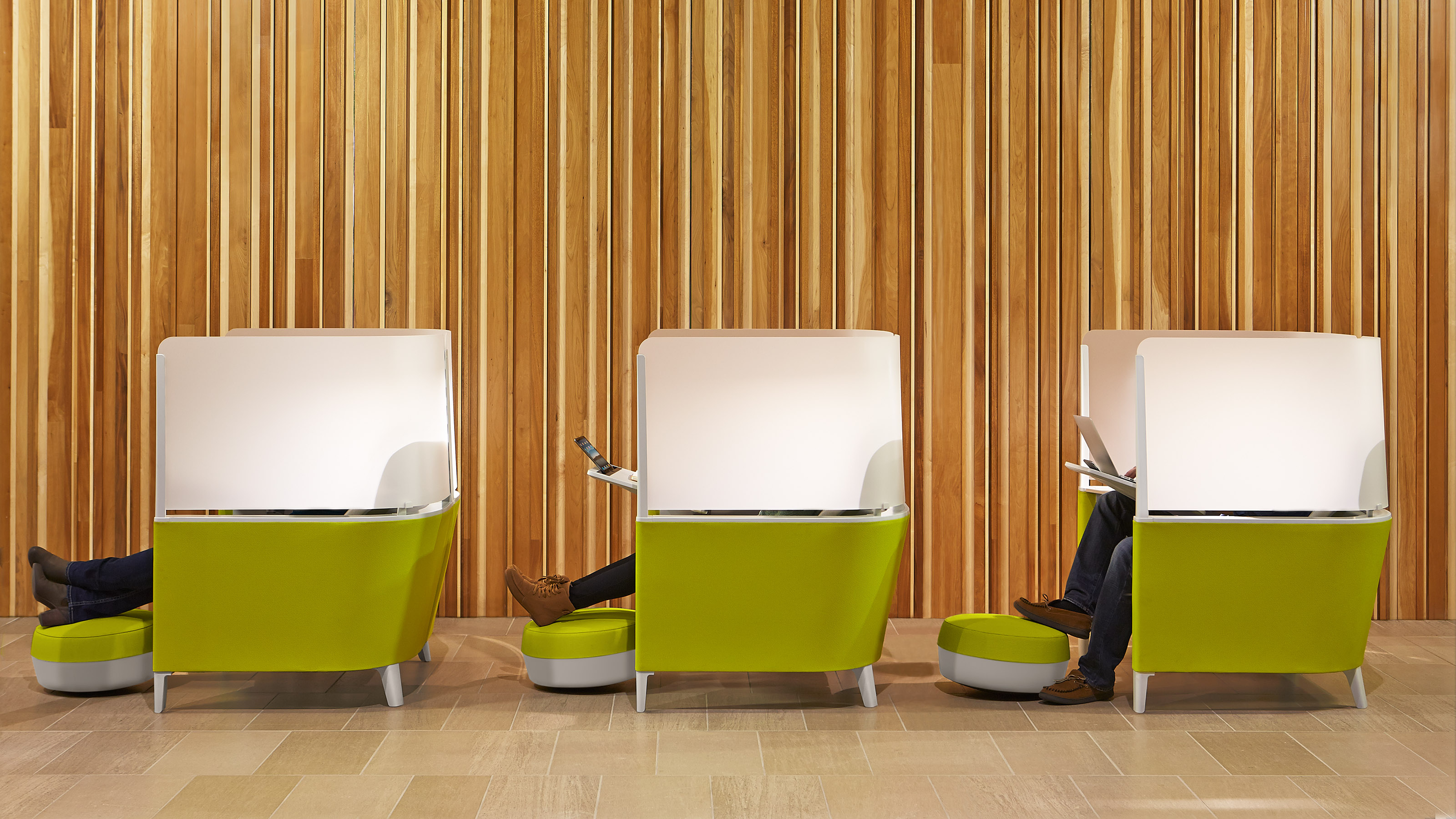 Brody privacy lounge pod for modern workplace environments