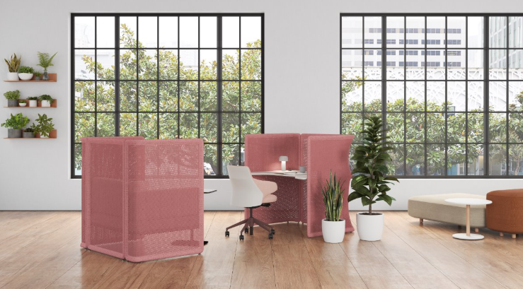 Lagunitas Focus Nook privacy seating for focused workspaces