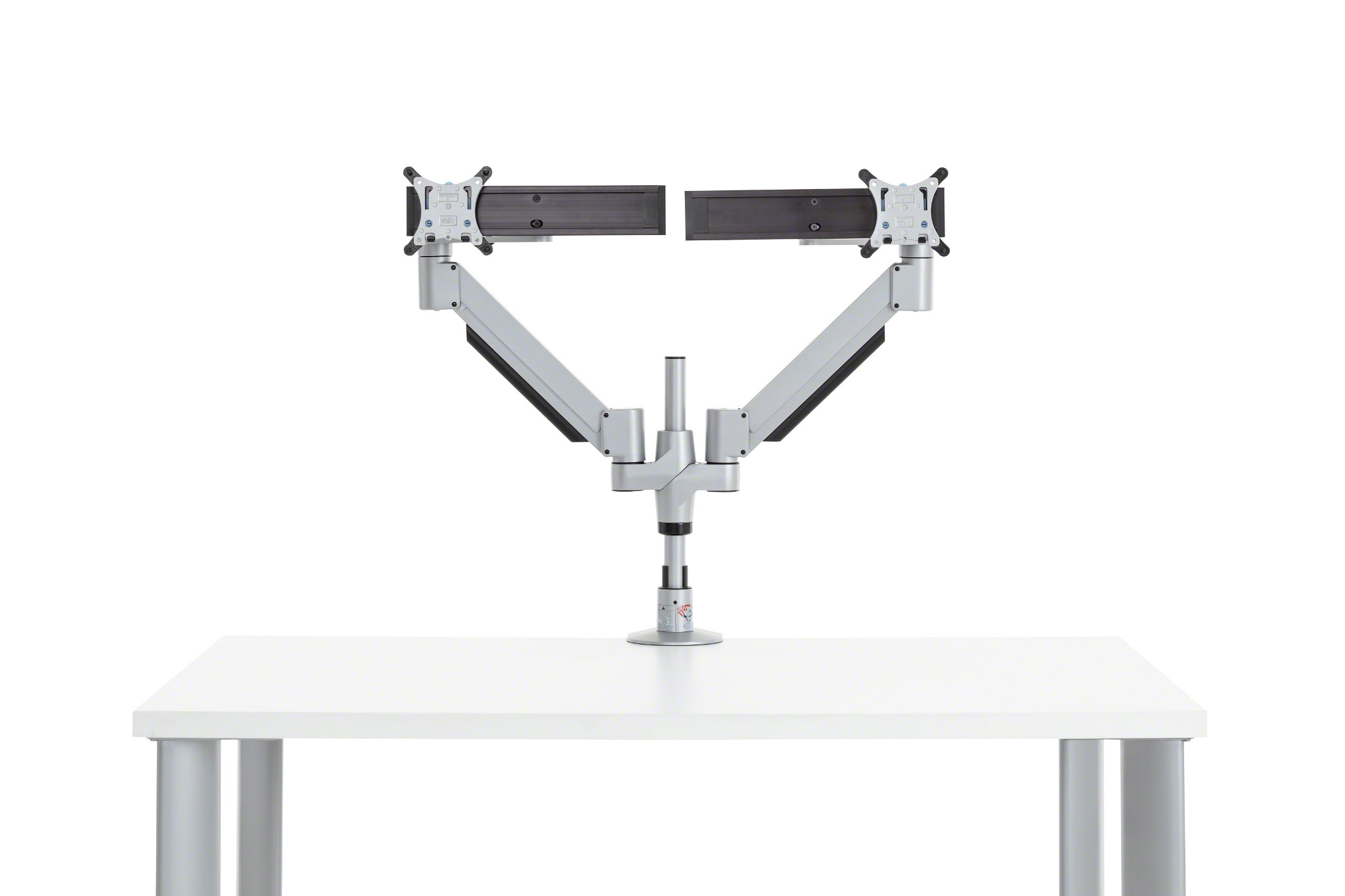 CF Series monitor arms for ergonomic workstation setups