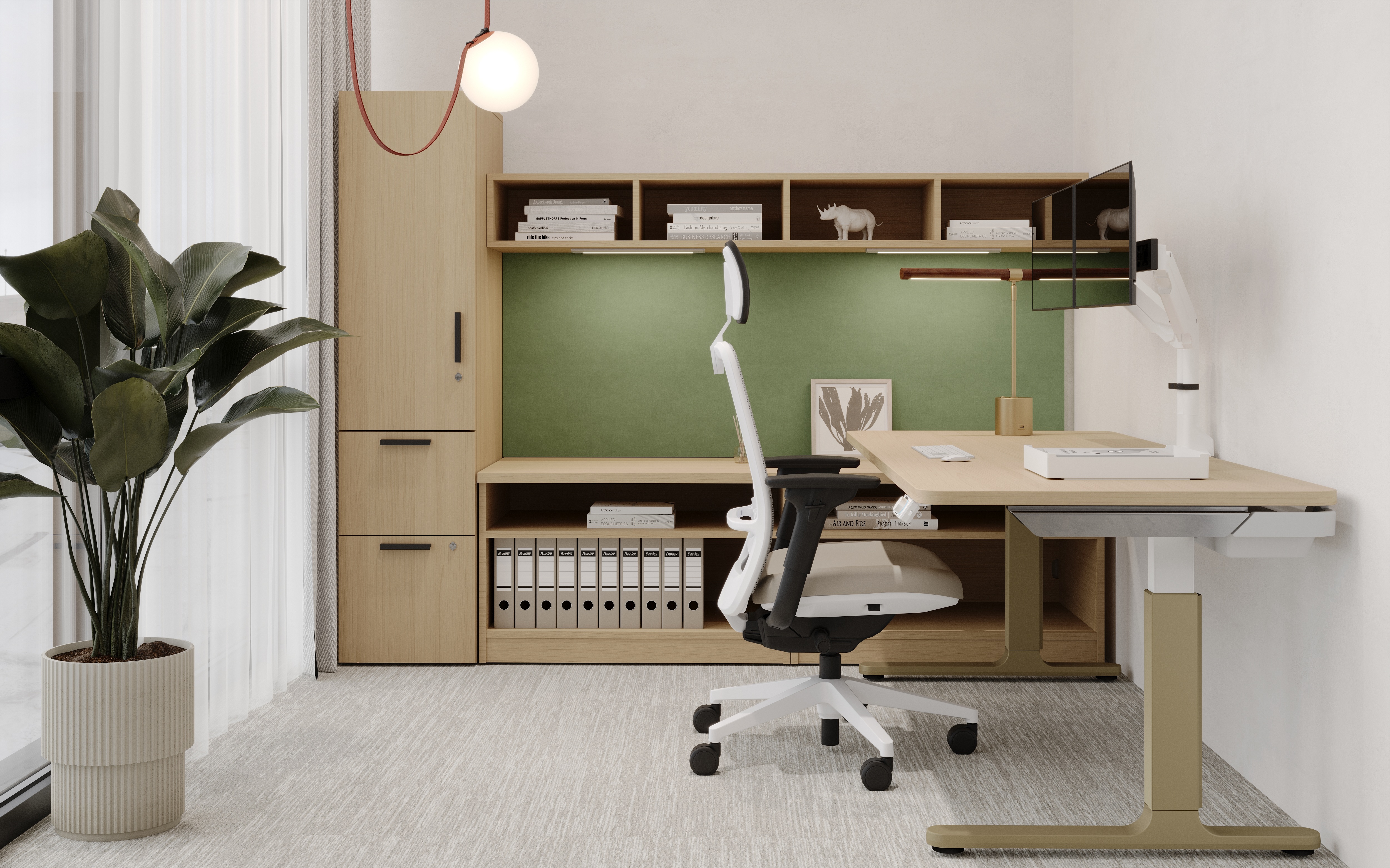 Personality Plus ergonomic office chair for professional workspaces