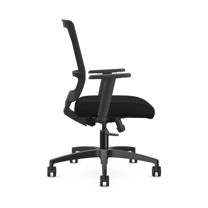 Entail ergonomic office chair in a modern workstation setup