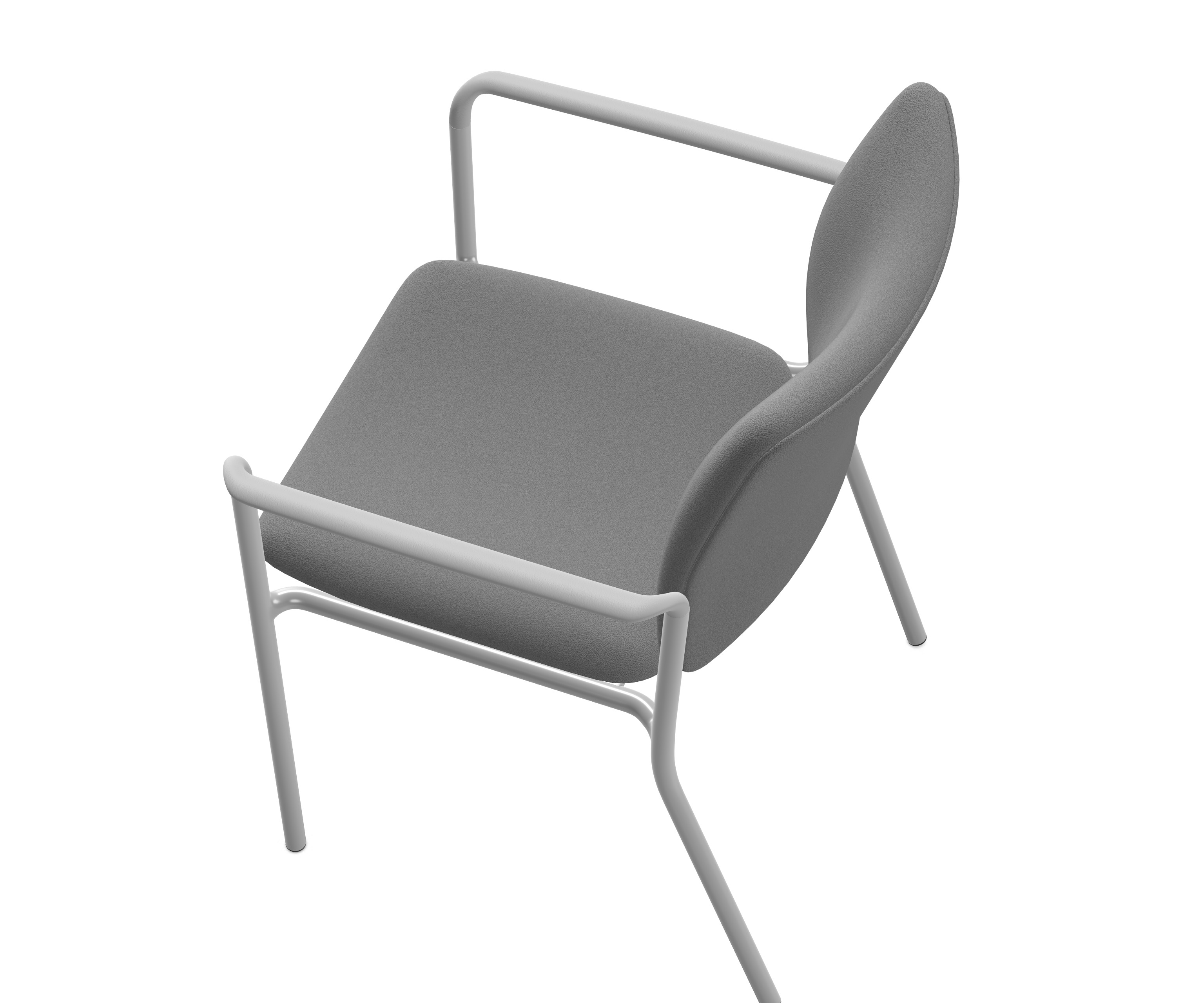 Rainbow Guest chair used in a collaborative office or waiting space