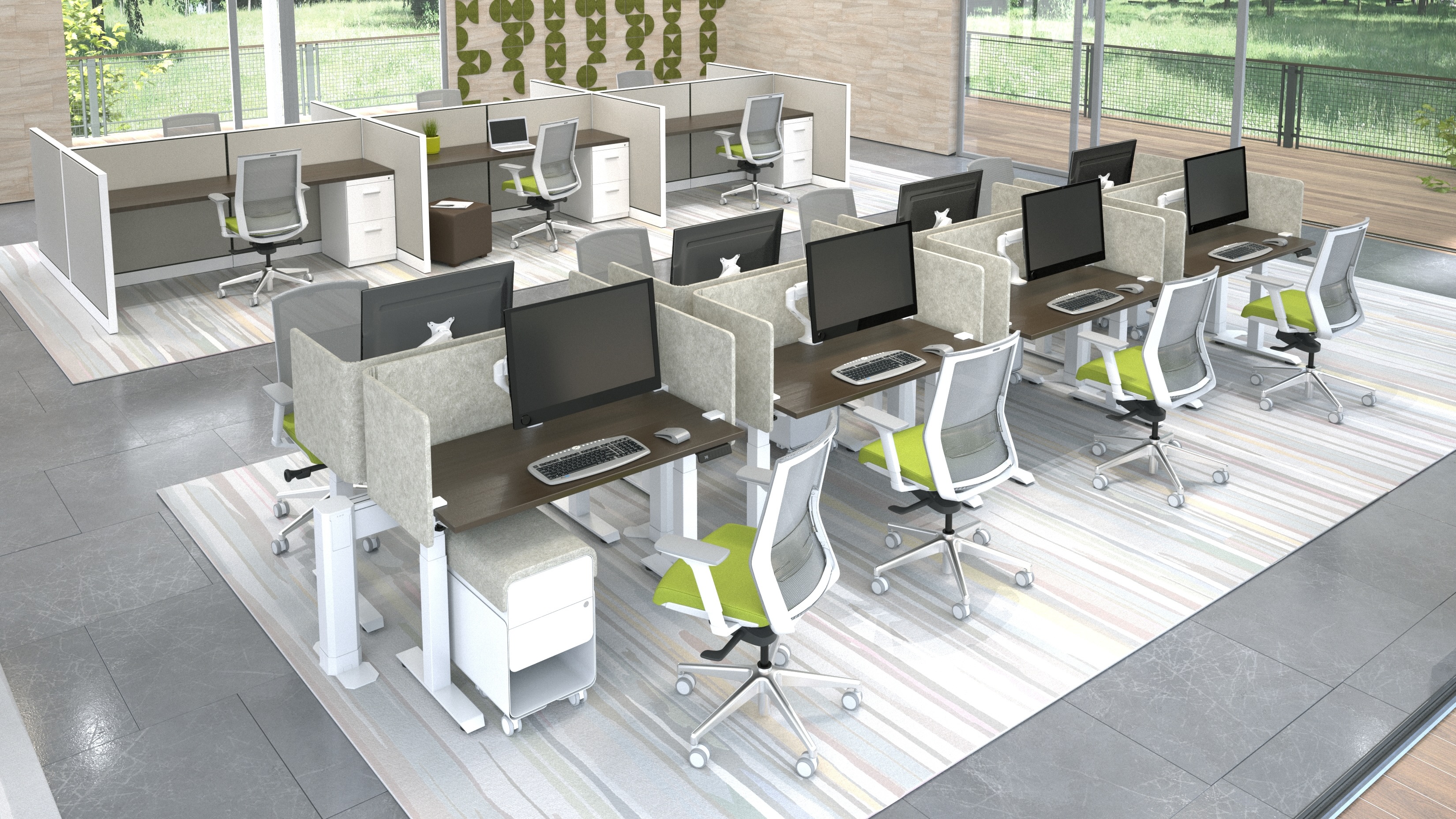 Zilo guest chair in a modern meeting or waiting area