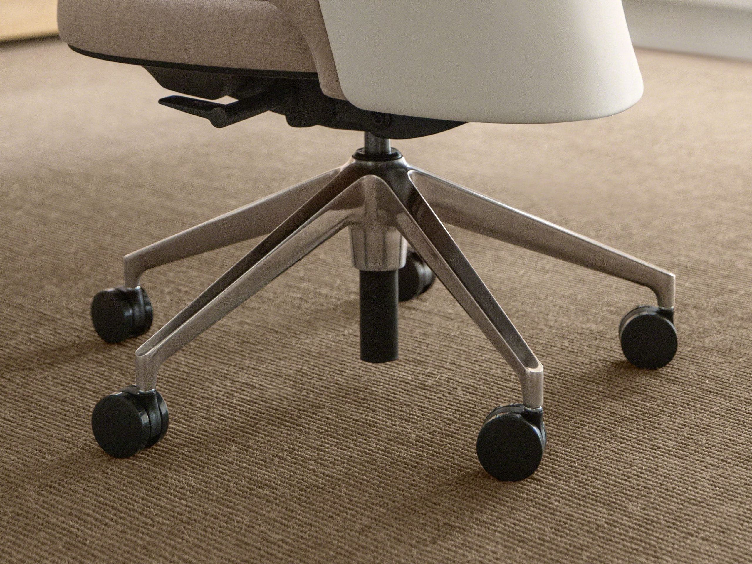 Massaud lounge seating by Steelcase in a sophisticated office lounge