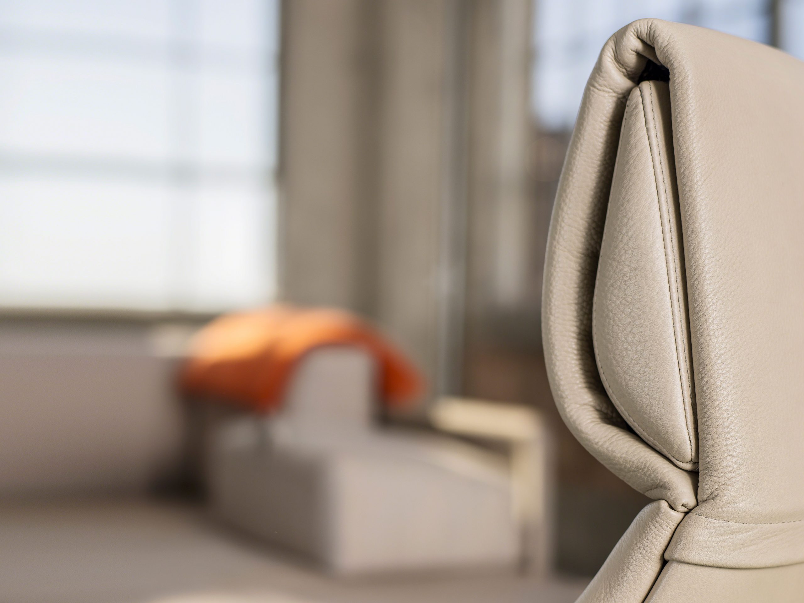 Massaud lounge seating by Steelcase in a sophisticated office lounge