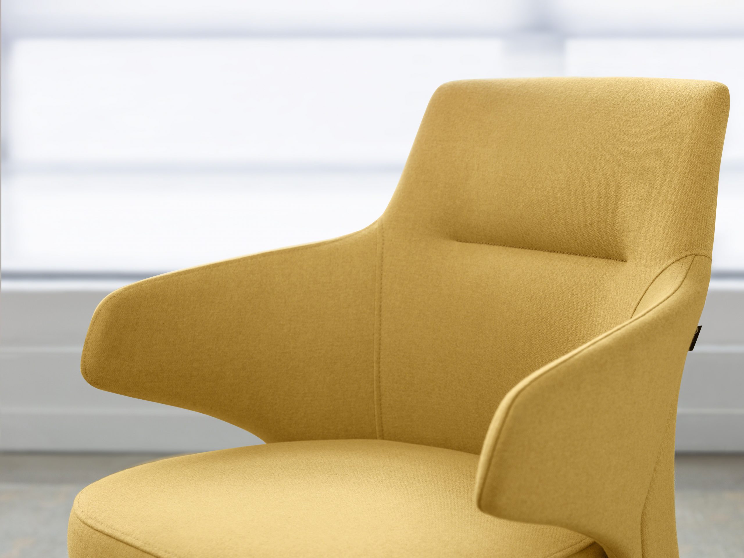 Massaud lounge seating by Steelcase in a sophisticated office lounge