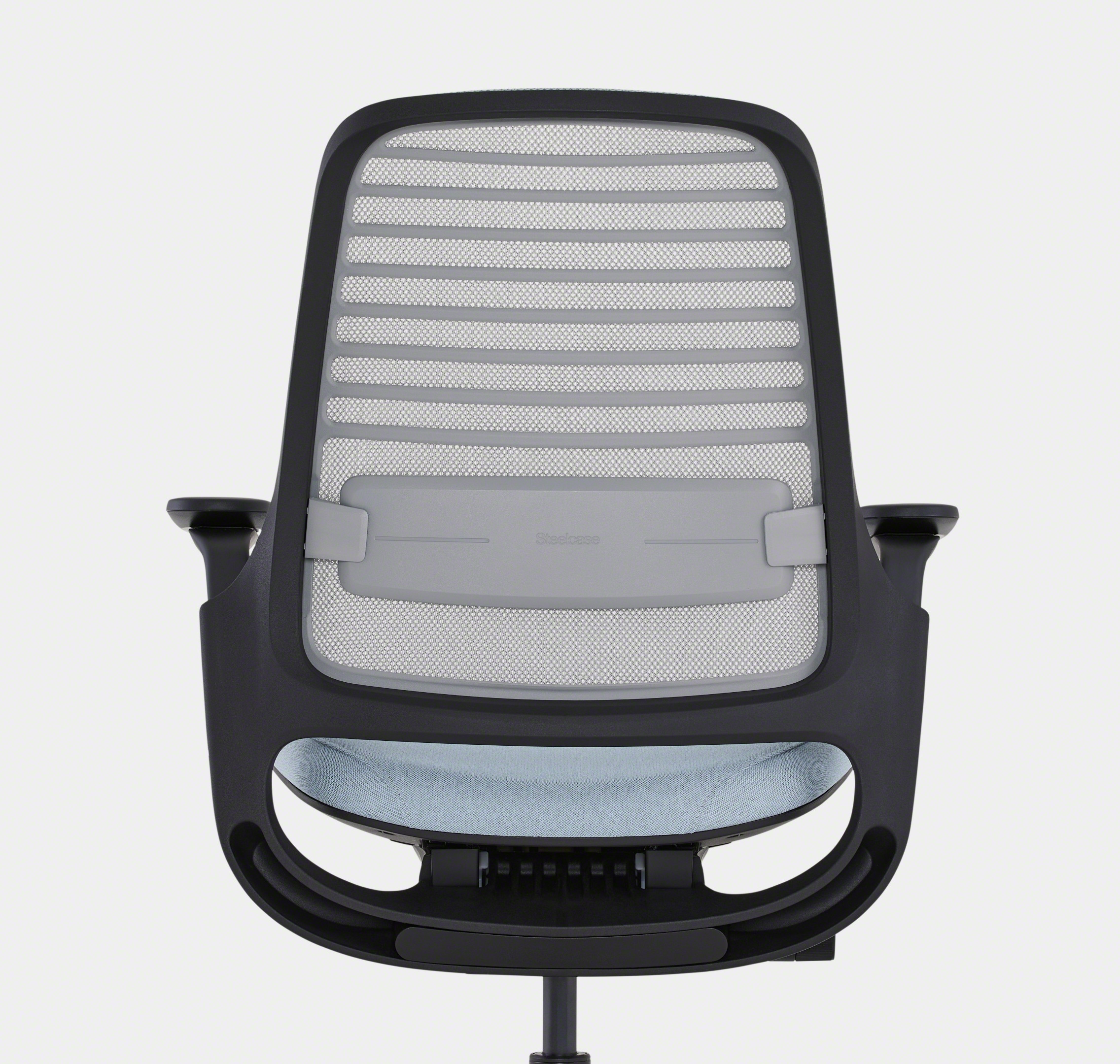Steelcase Series 1 ergonomic office chair in a contemporary workstation