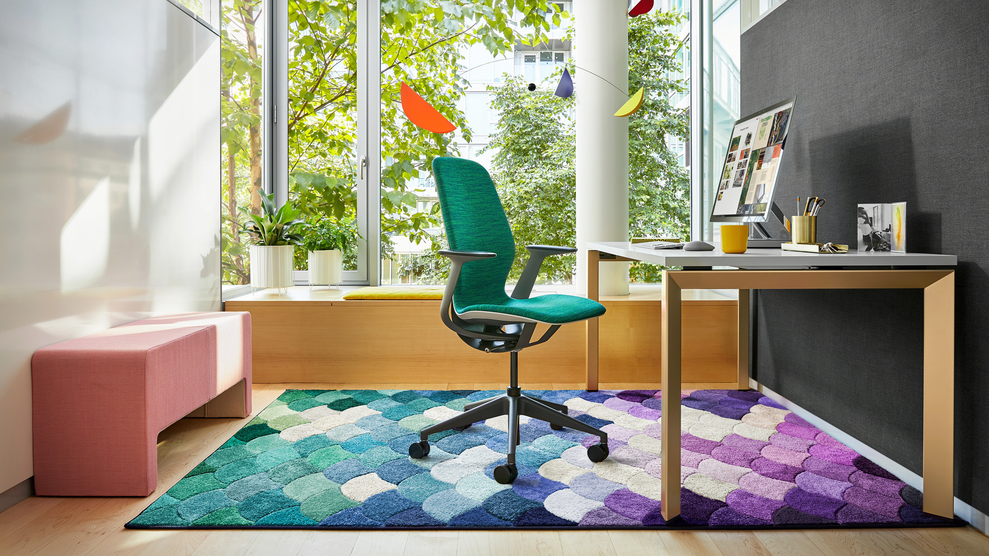 Steelcase Silq performance office chair in a contemporary workspace