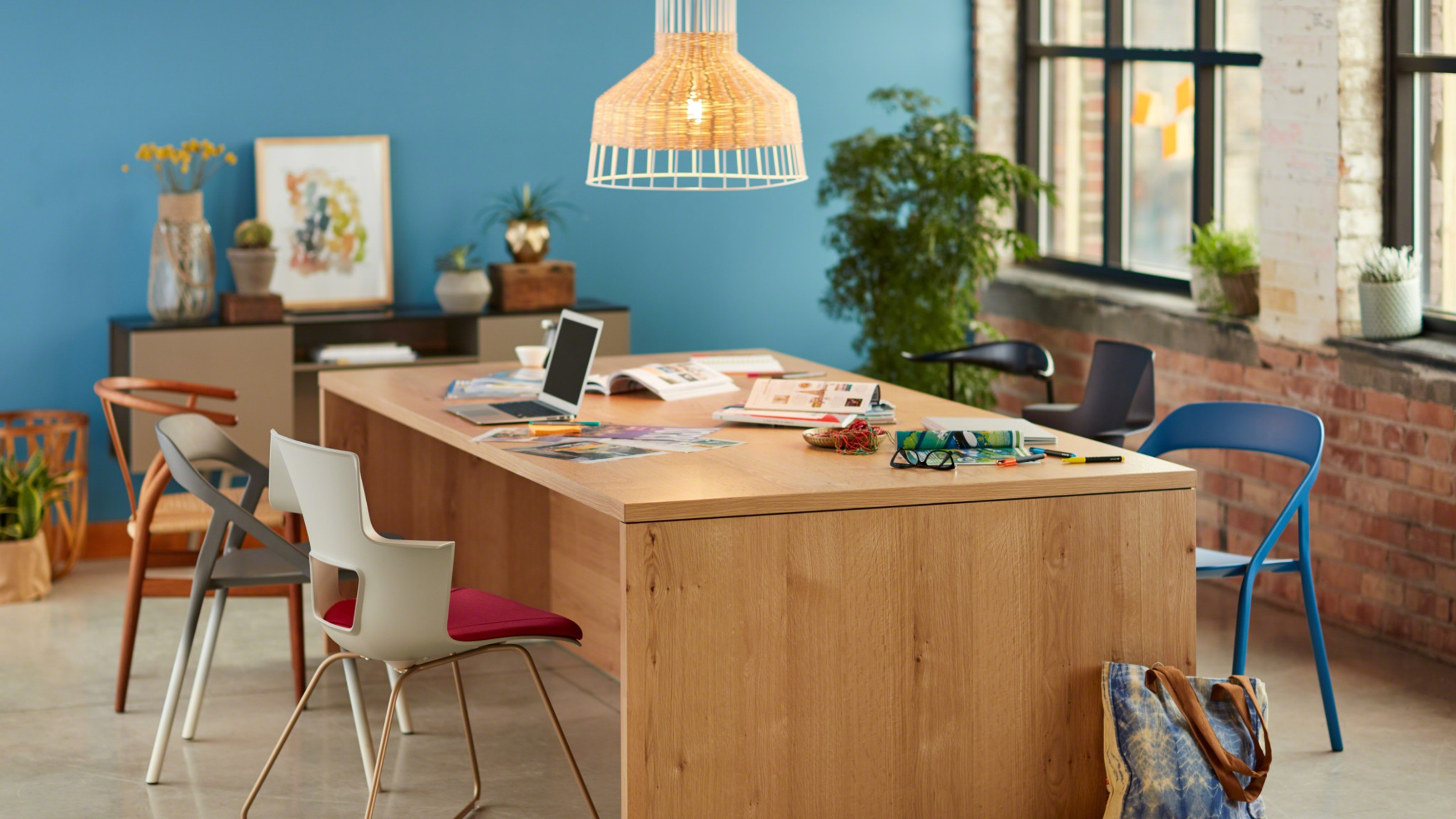 Steelcase Shortcut chair used in a flexible classroom learning environment