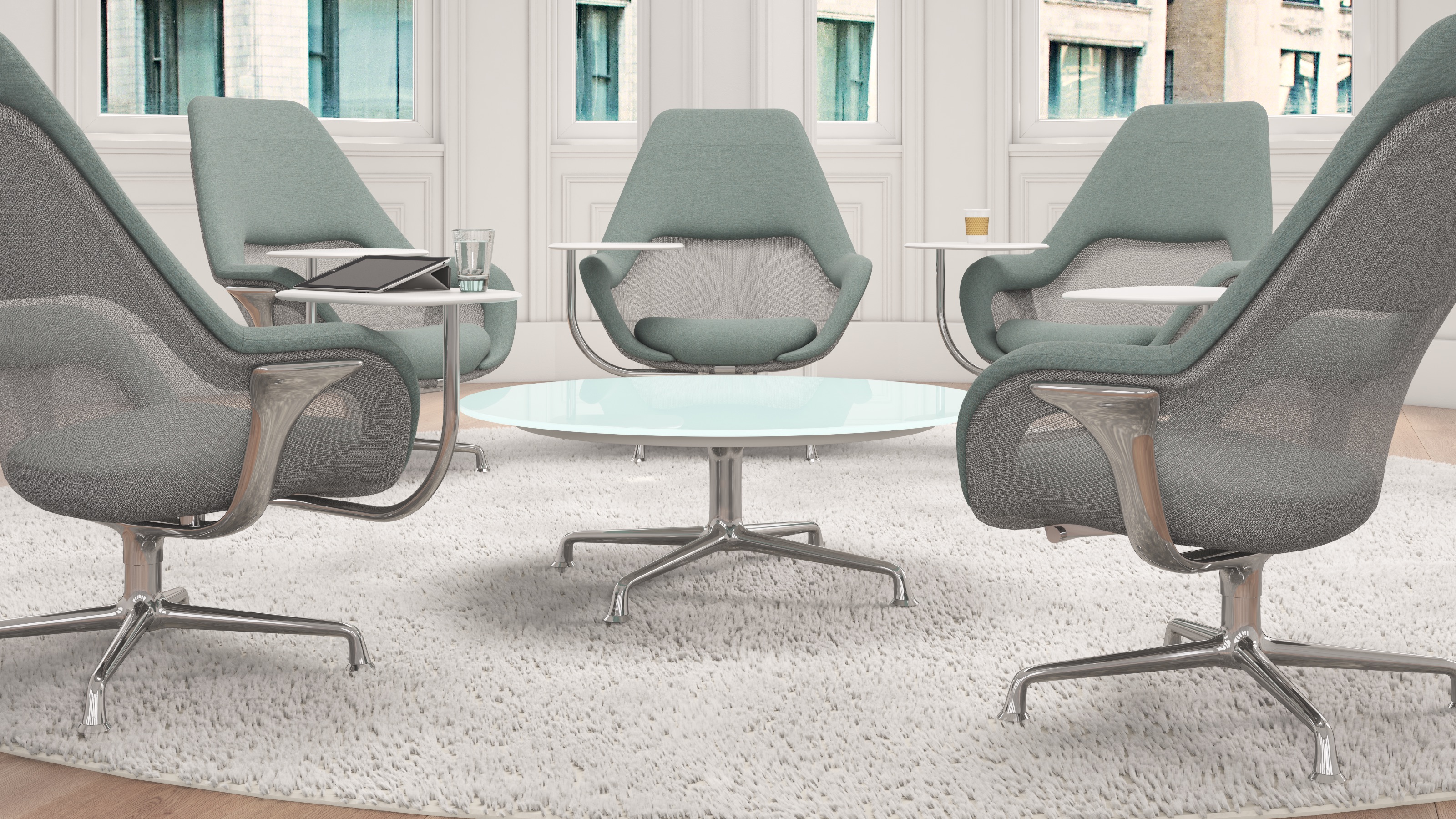 SW_1 collaborative meeting table for modern workplace environments