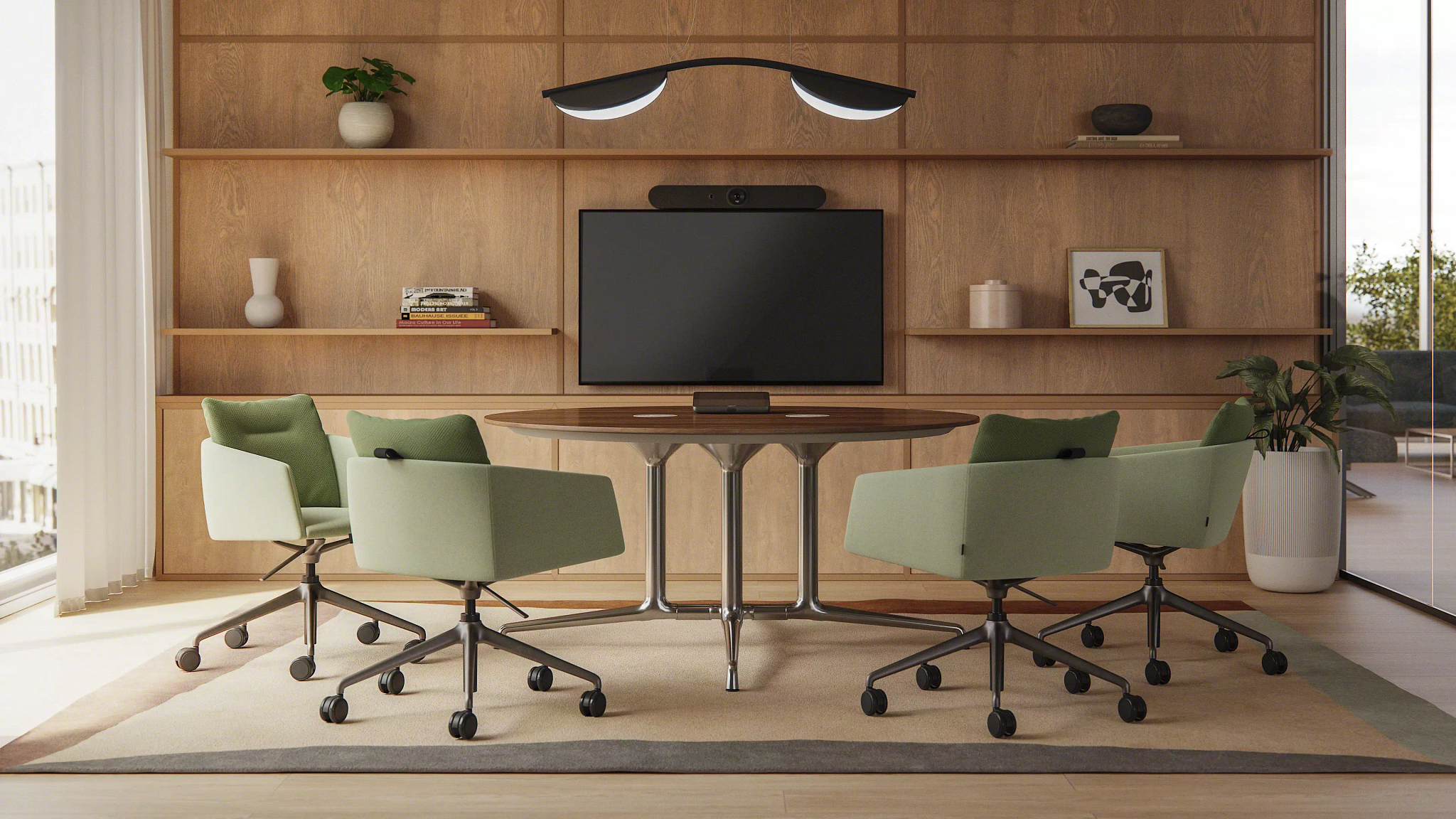 SW_1 collaborative meeting table for modern workplace environments