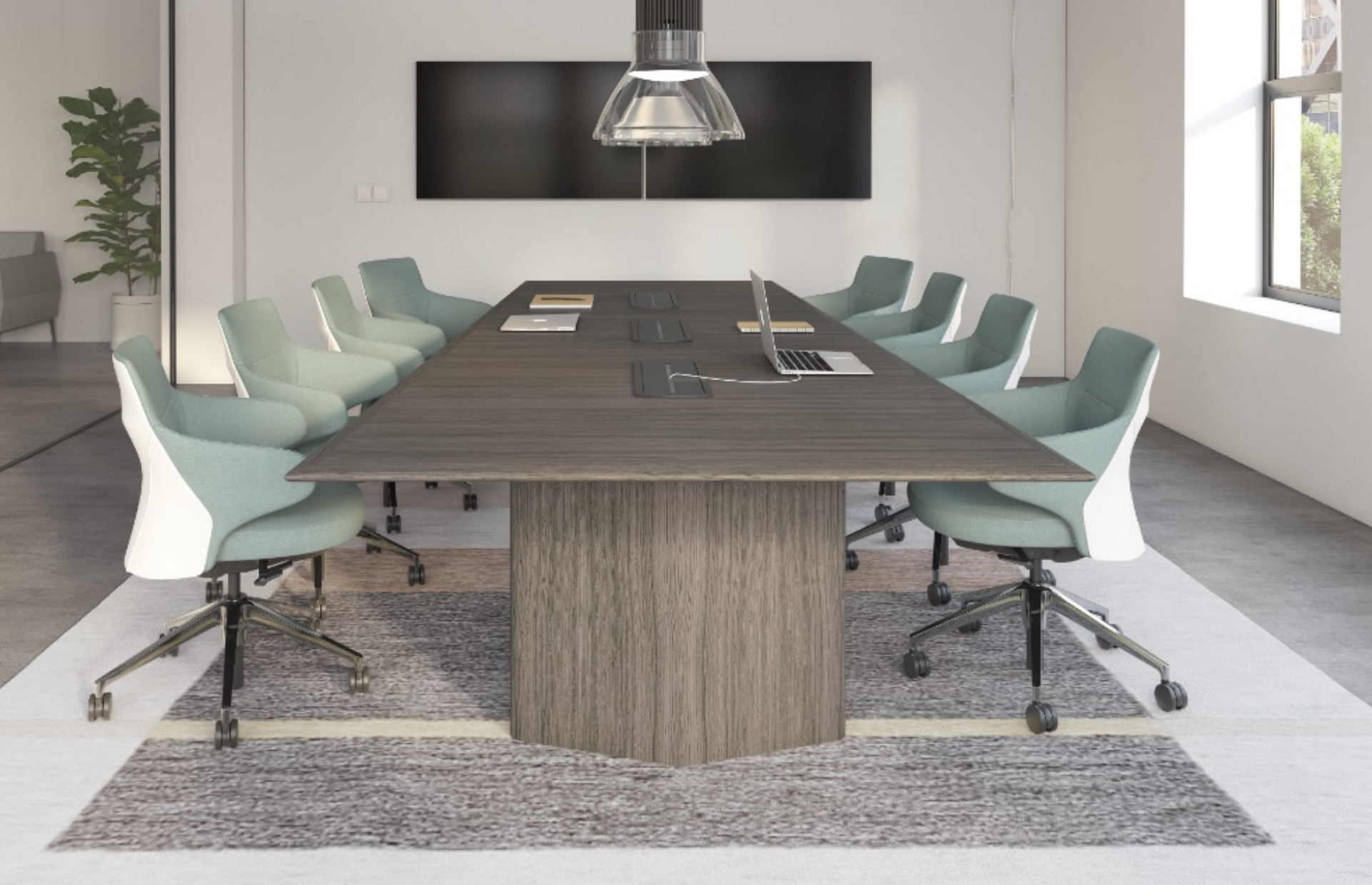 eTable 2 collaborative meeting table for modern workplace environments