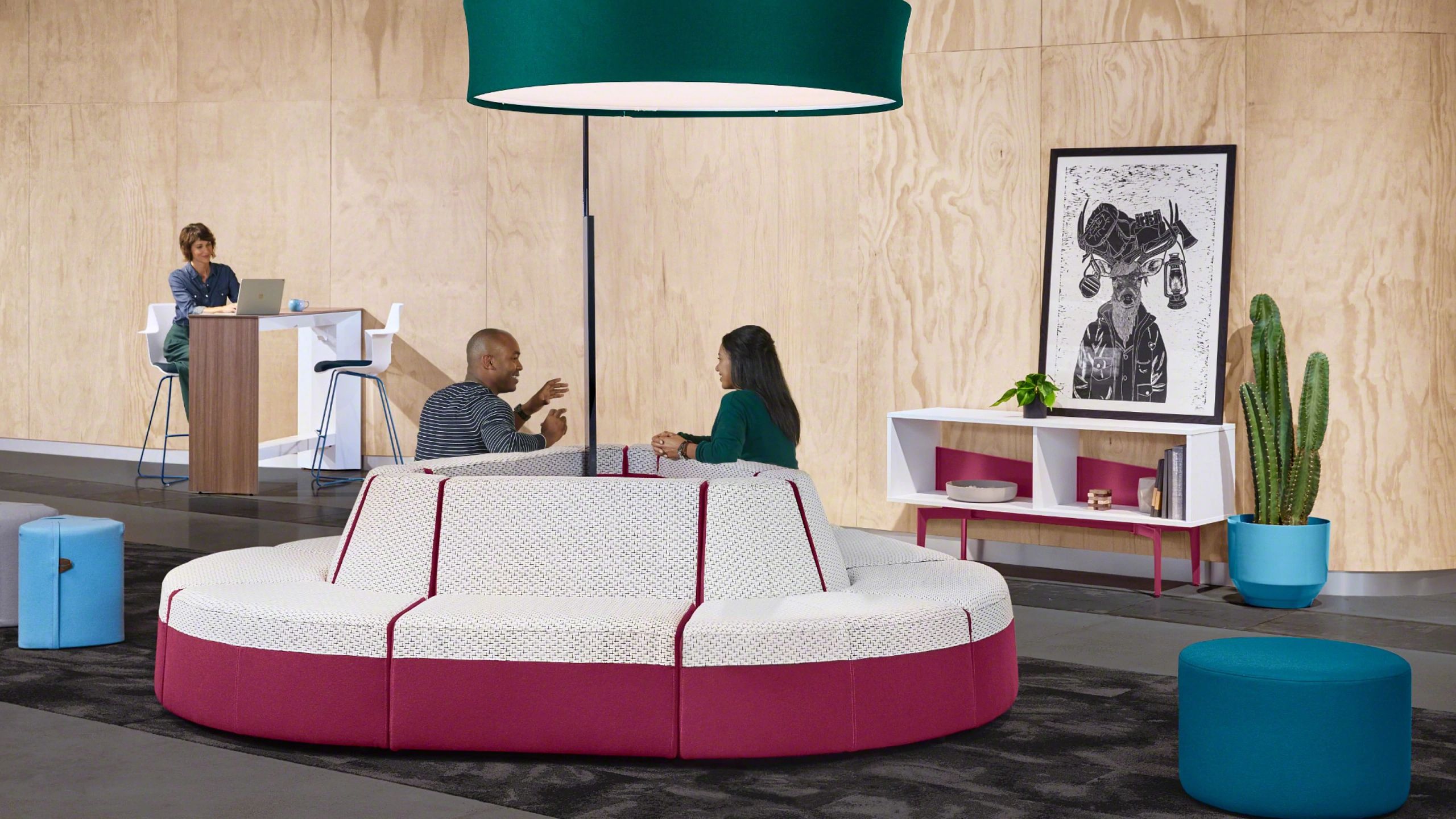 Campfire Lounge modular seating for collaborative workplace environments