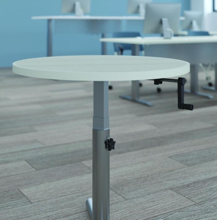 Acute worksurface system for modern workplace environments