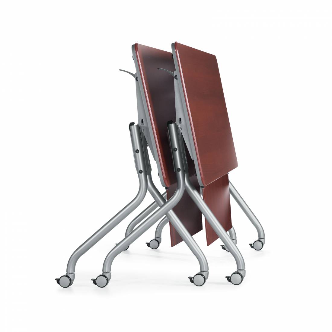 Bungee modular workplace tables for collaborative office environments