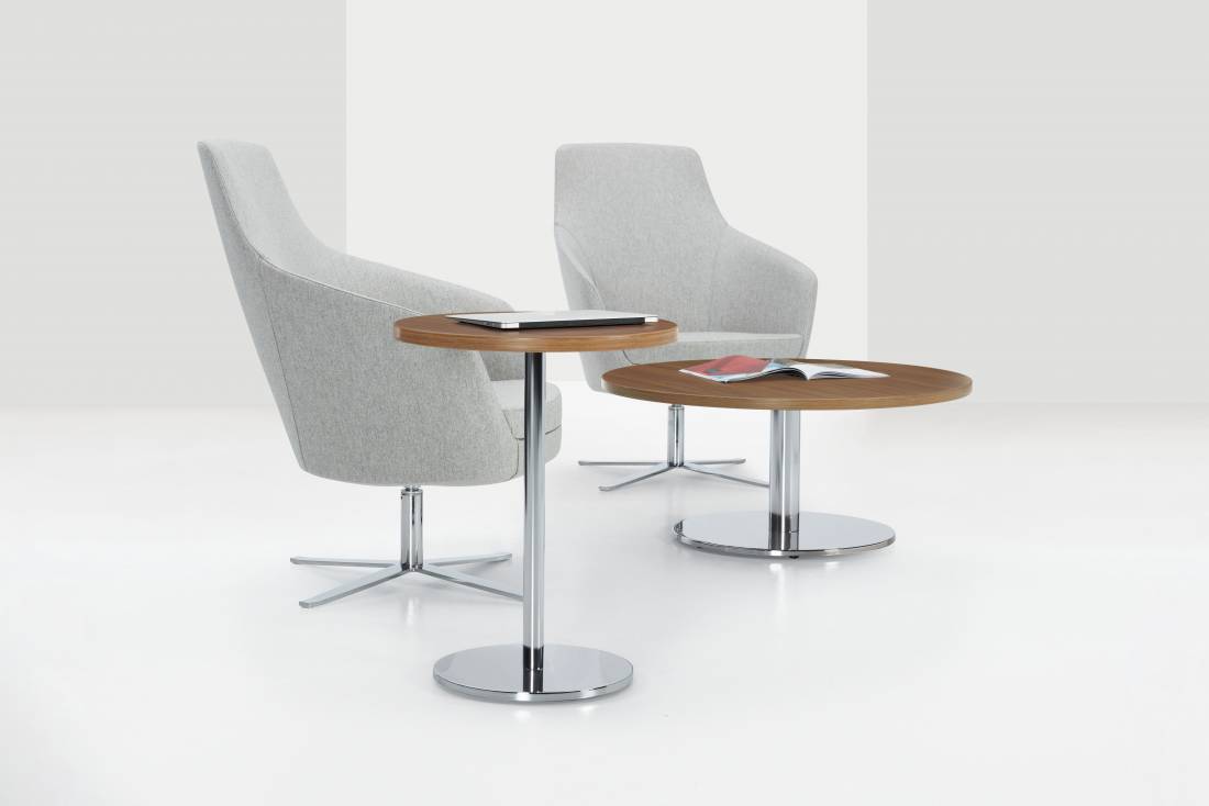 Swap collaborative tables for flexible workplace meeting spaces